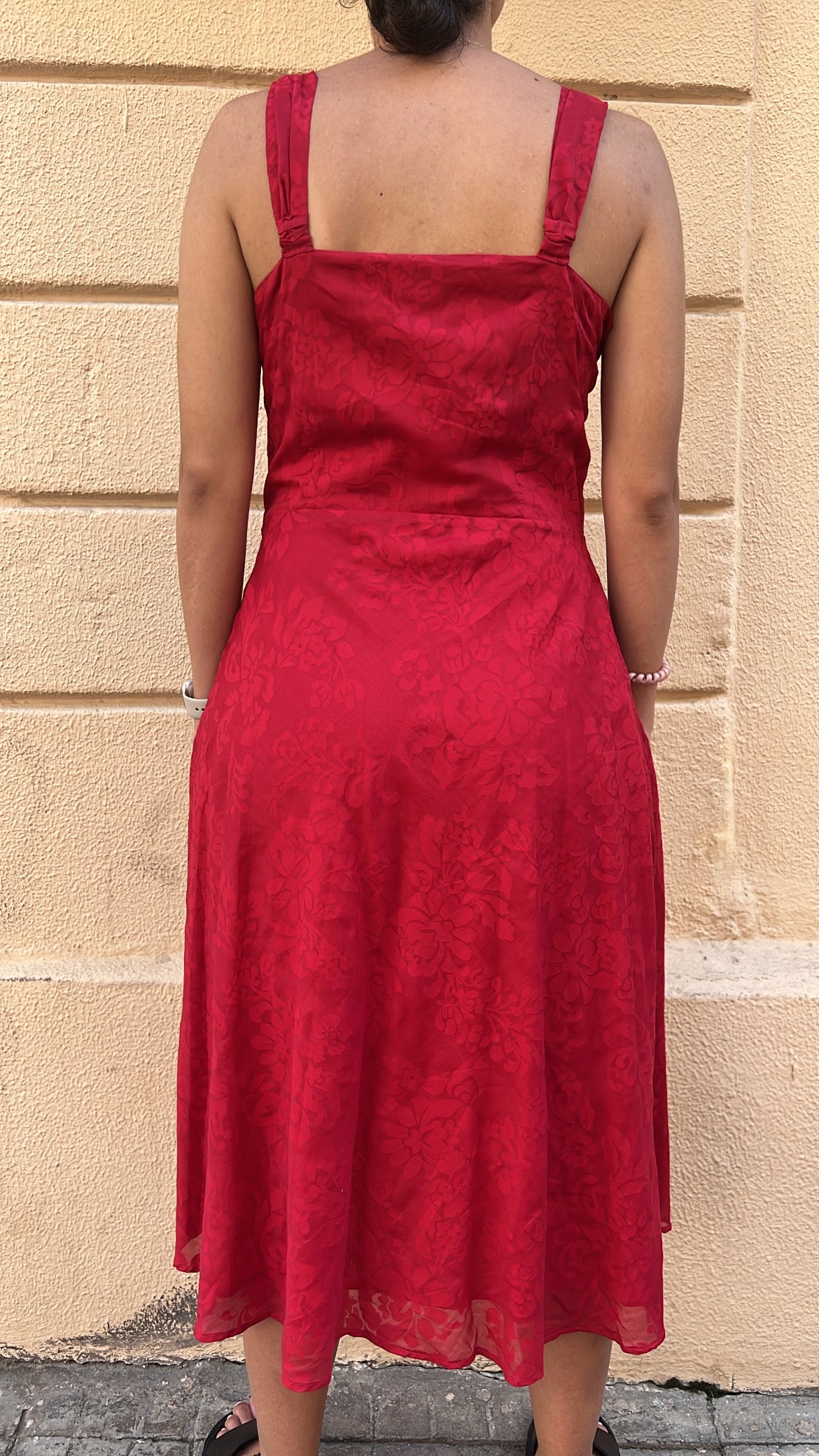 Ruched Waist Occasion Dress
