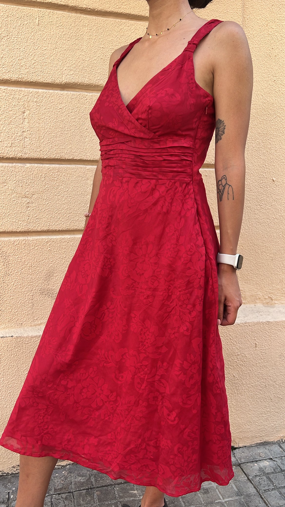 Ruched Waist Occasion Dress