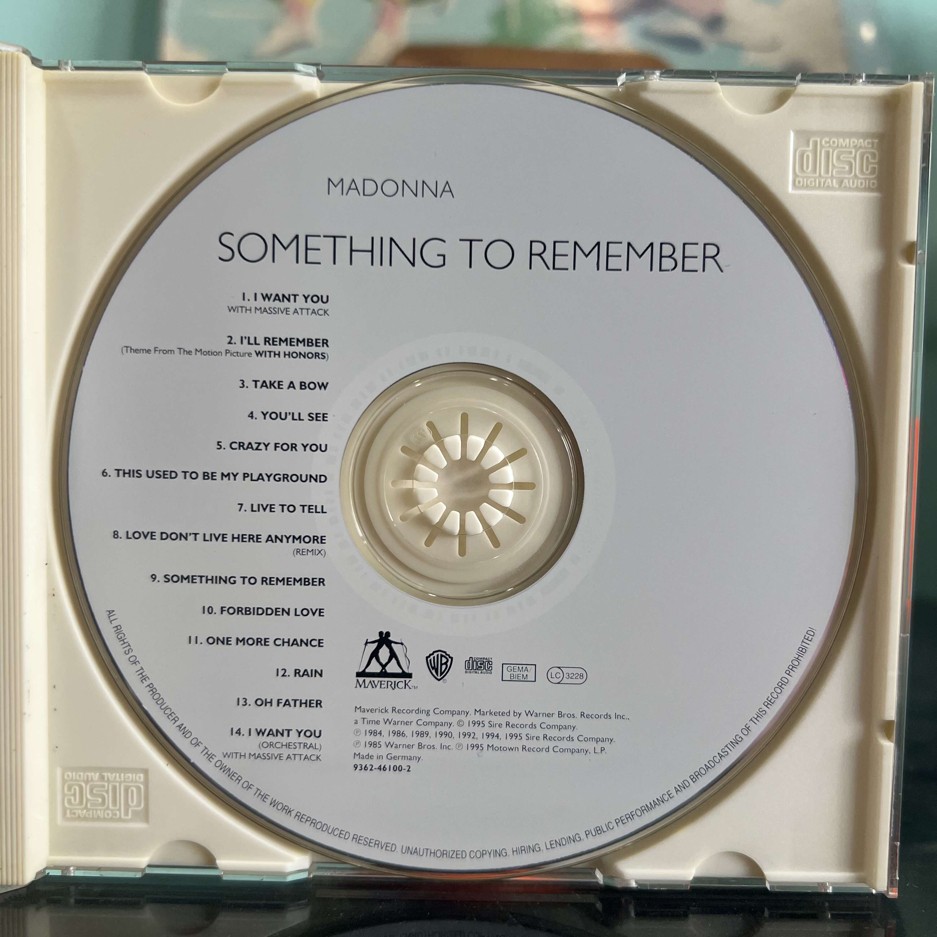 Madonna - Something To Remember