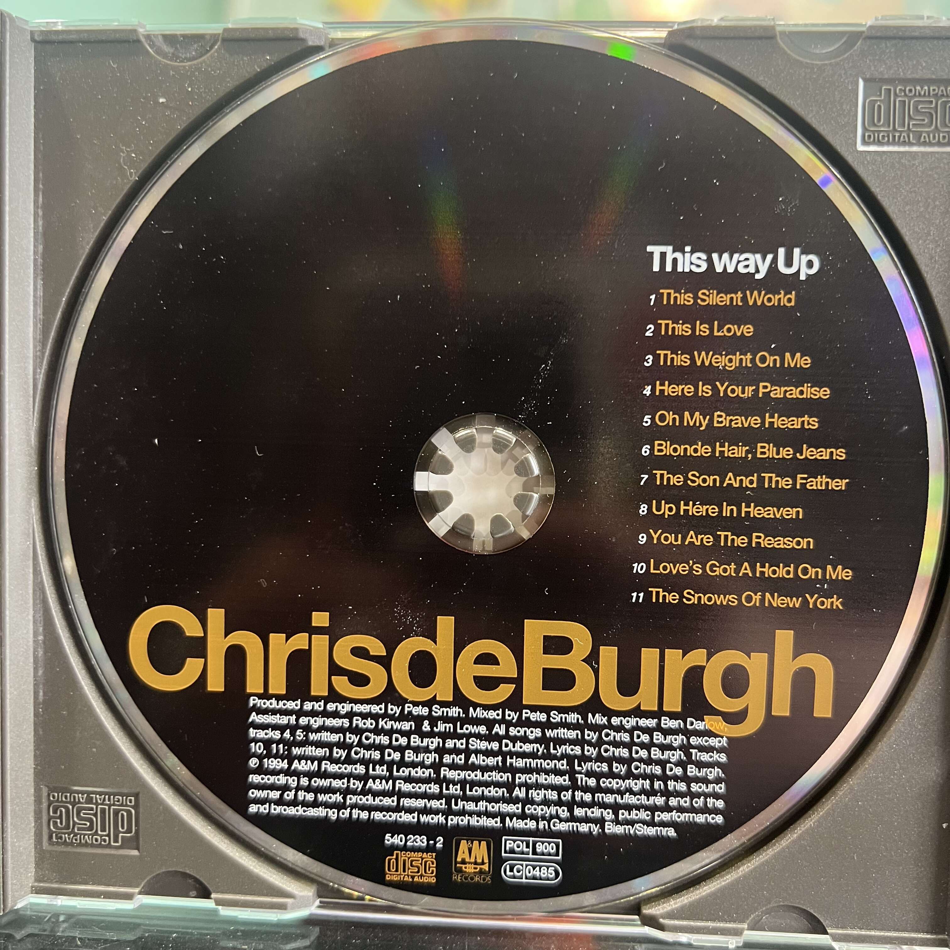 Chris deBurgh - This Way Up