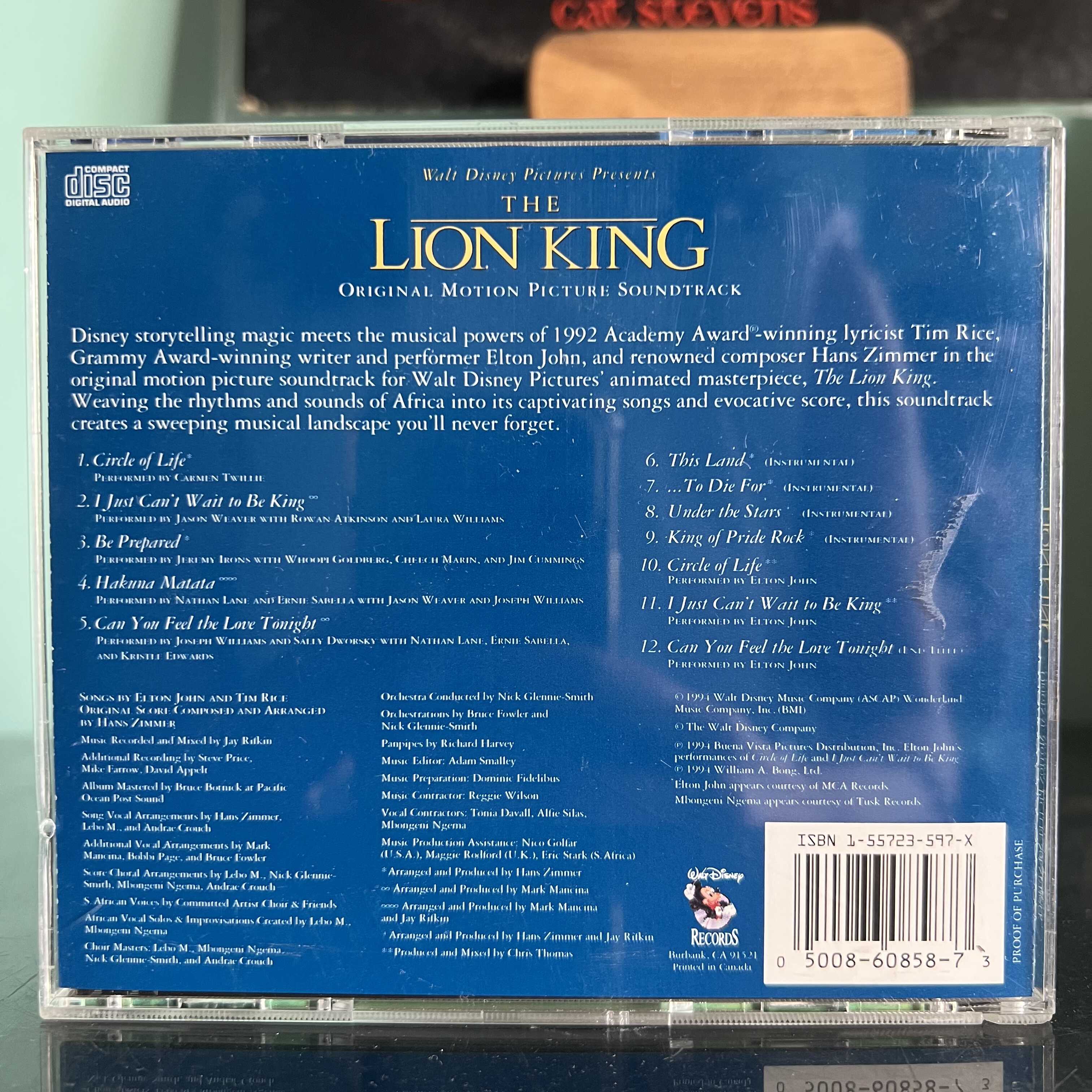 The Lion King (Original Motion Picture Soundtrack)