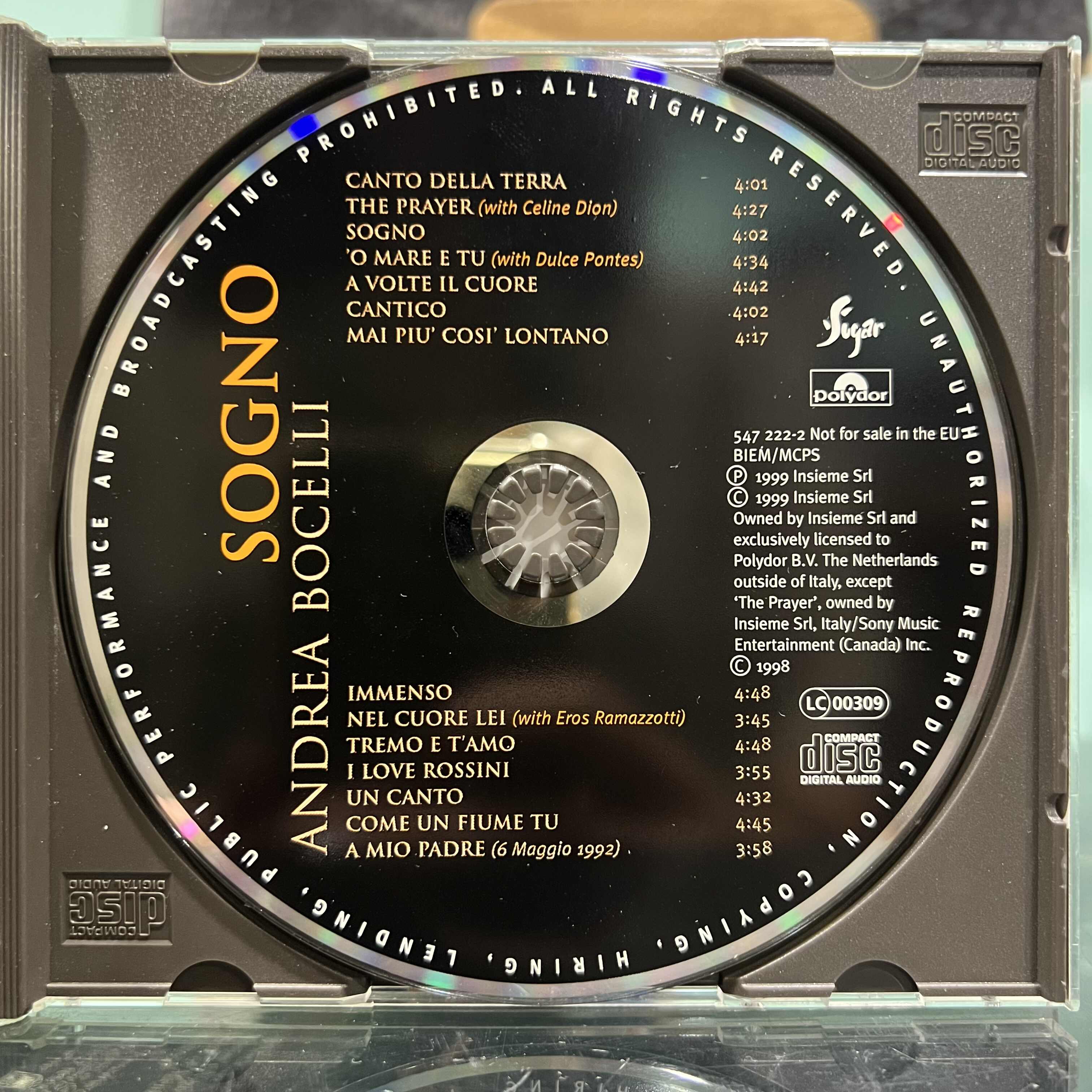 Andrea Bocelli - Sogno