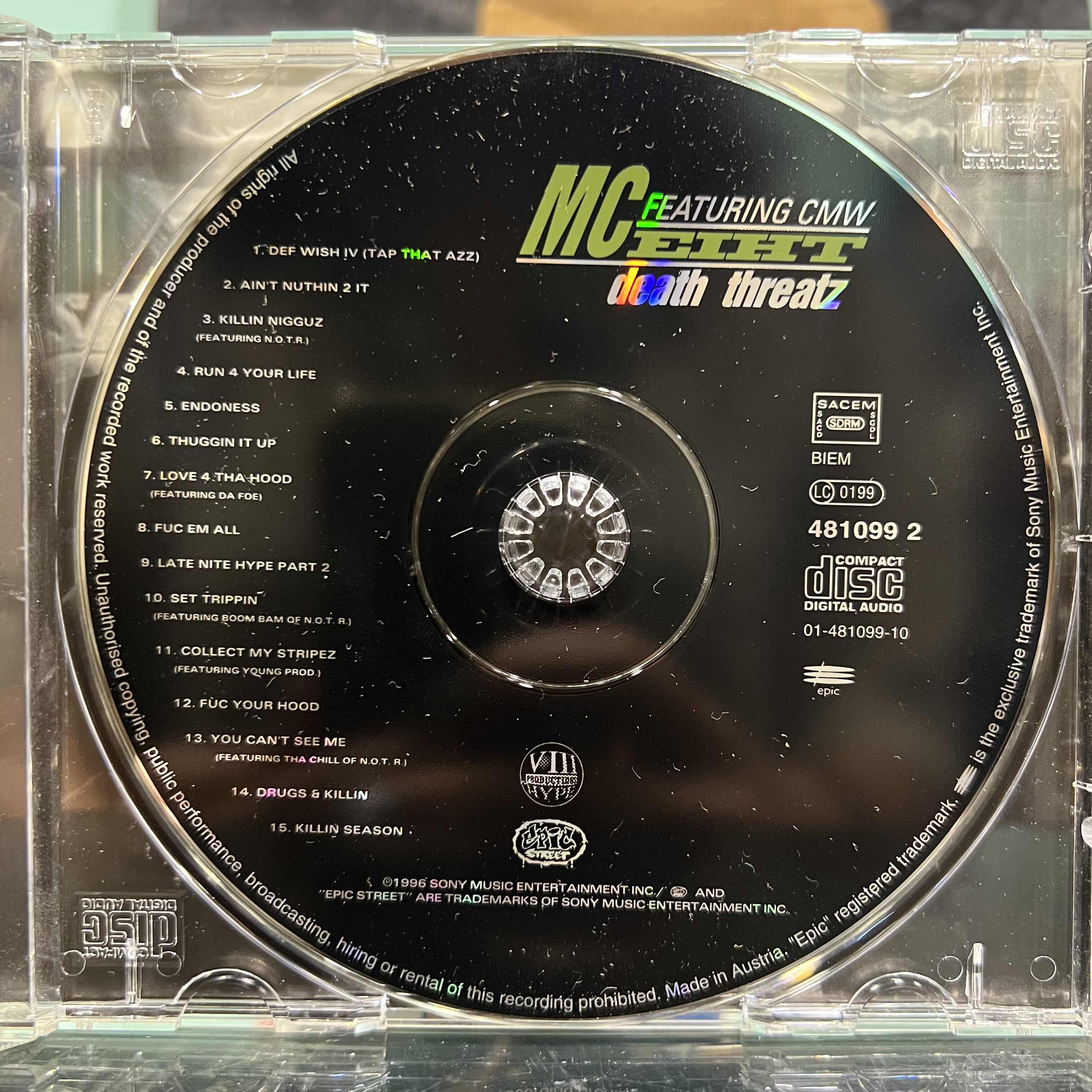 MC Eiht Featuring CMW - Death Threatz