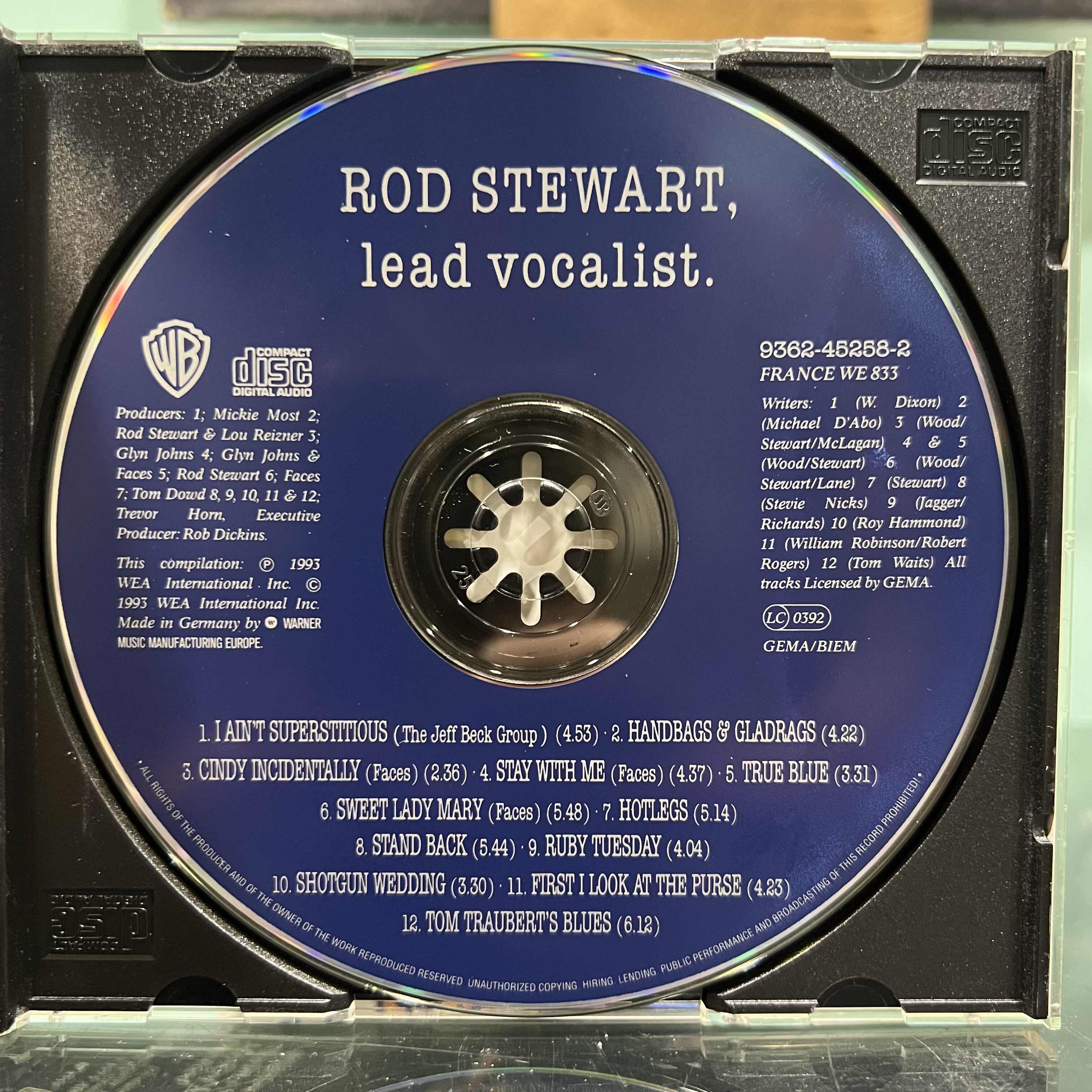 Rod Stewart - Lead Vocalist