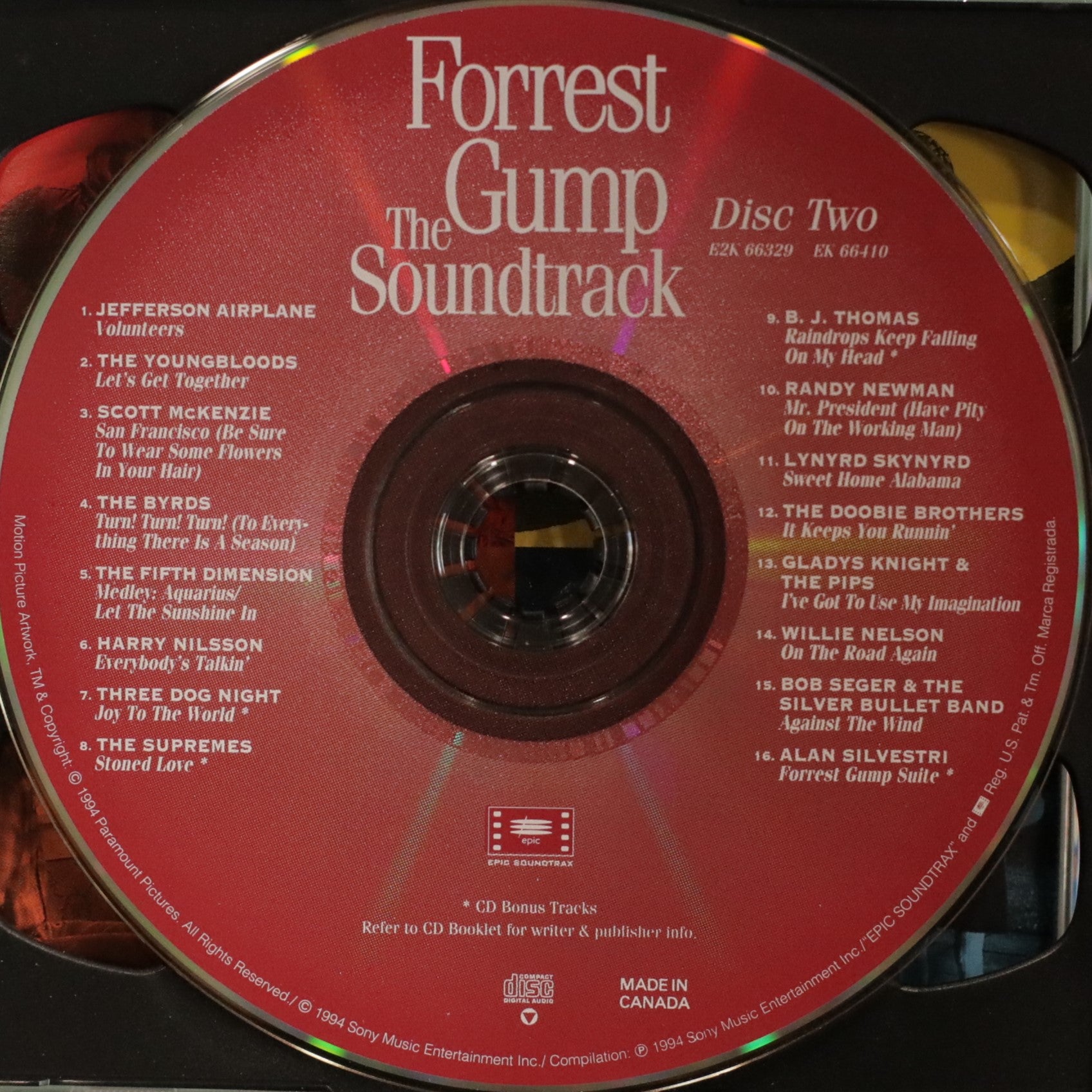 Forrest Gump - The Soundtrack (Double CD)