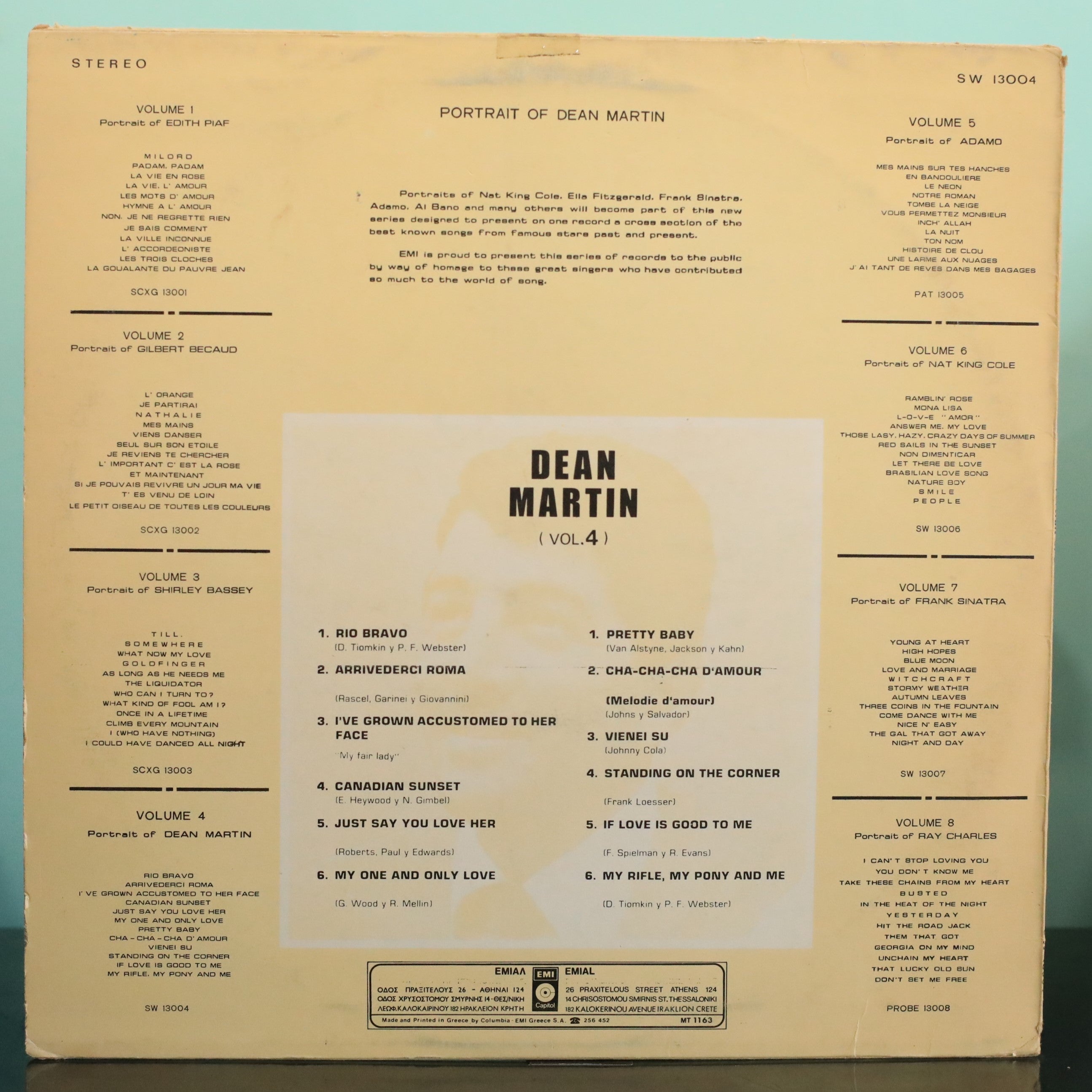 Dean Martin – Portrait Of Dean Martin