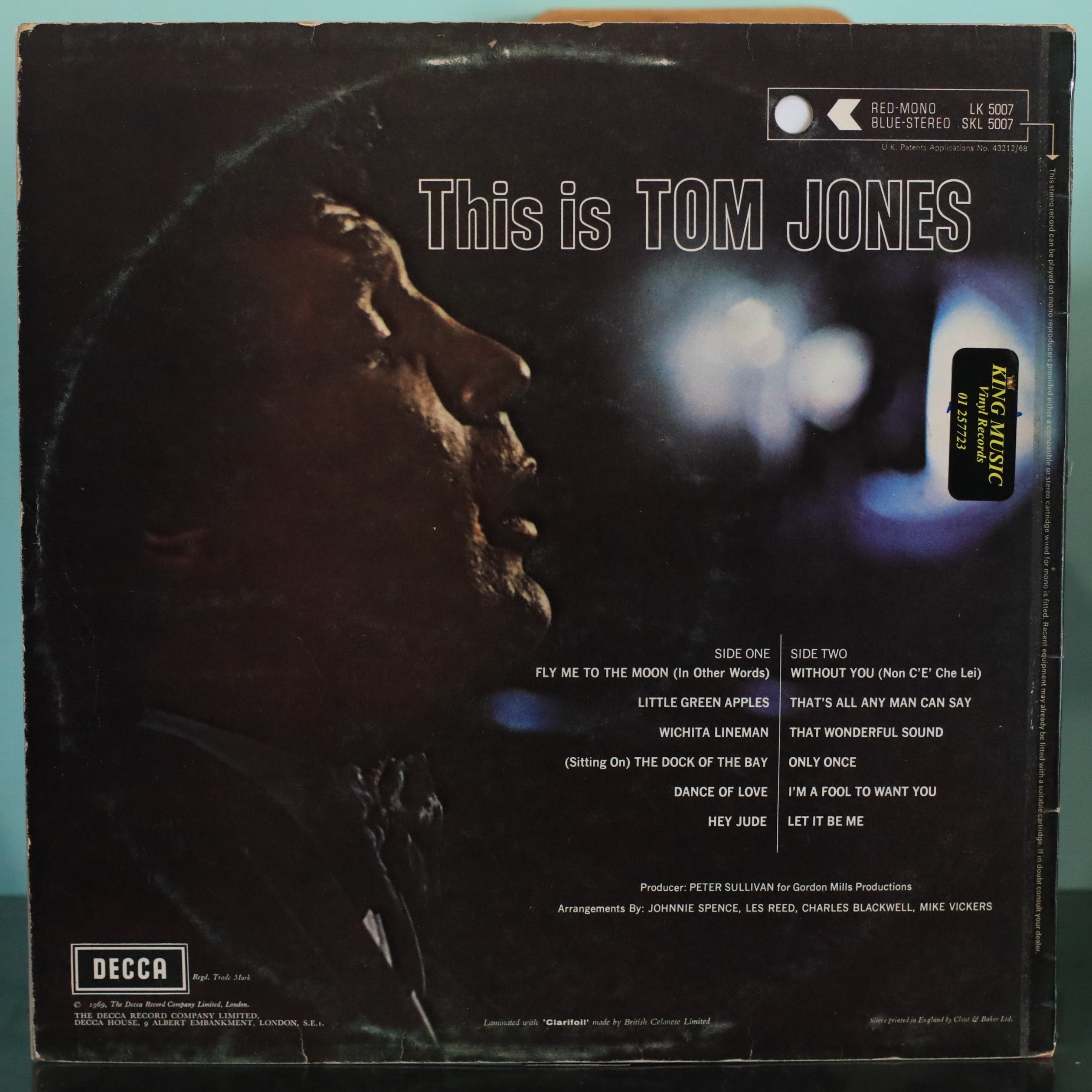 This is Tom Jones