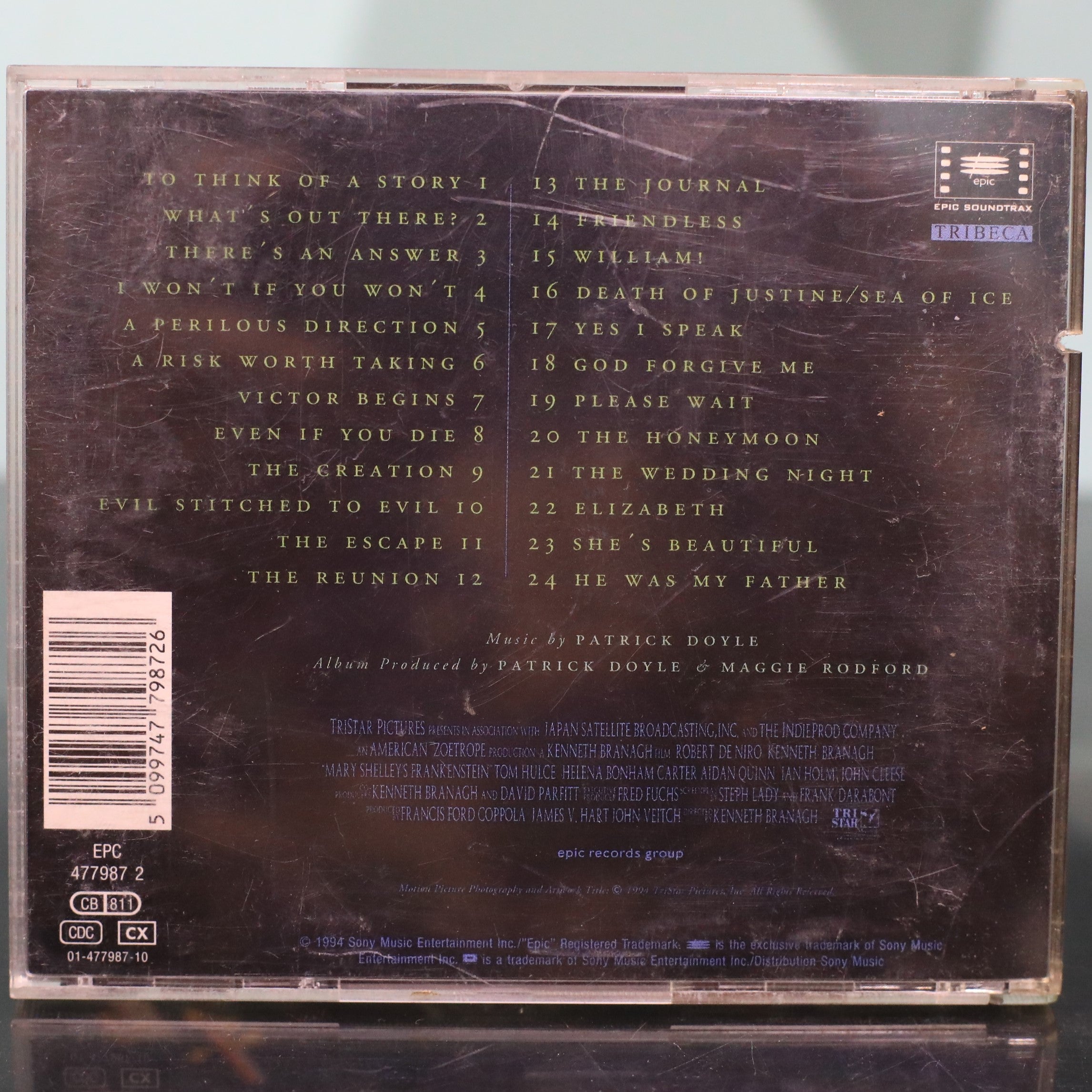 Mary Shelley's Frankenstein (Original Motion Picture Soundtrack)