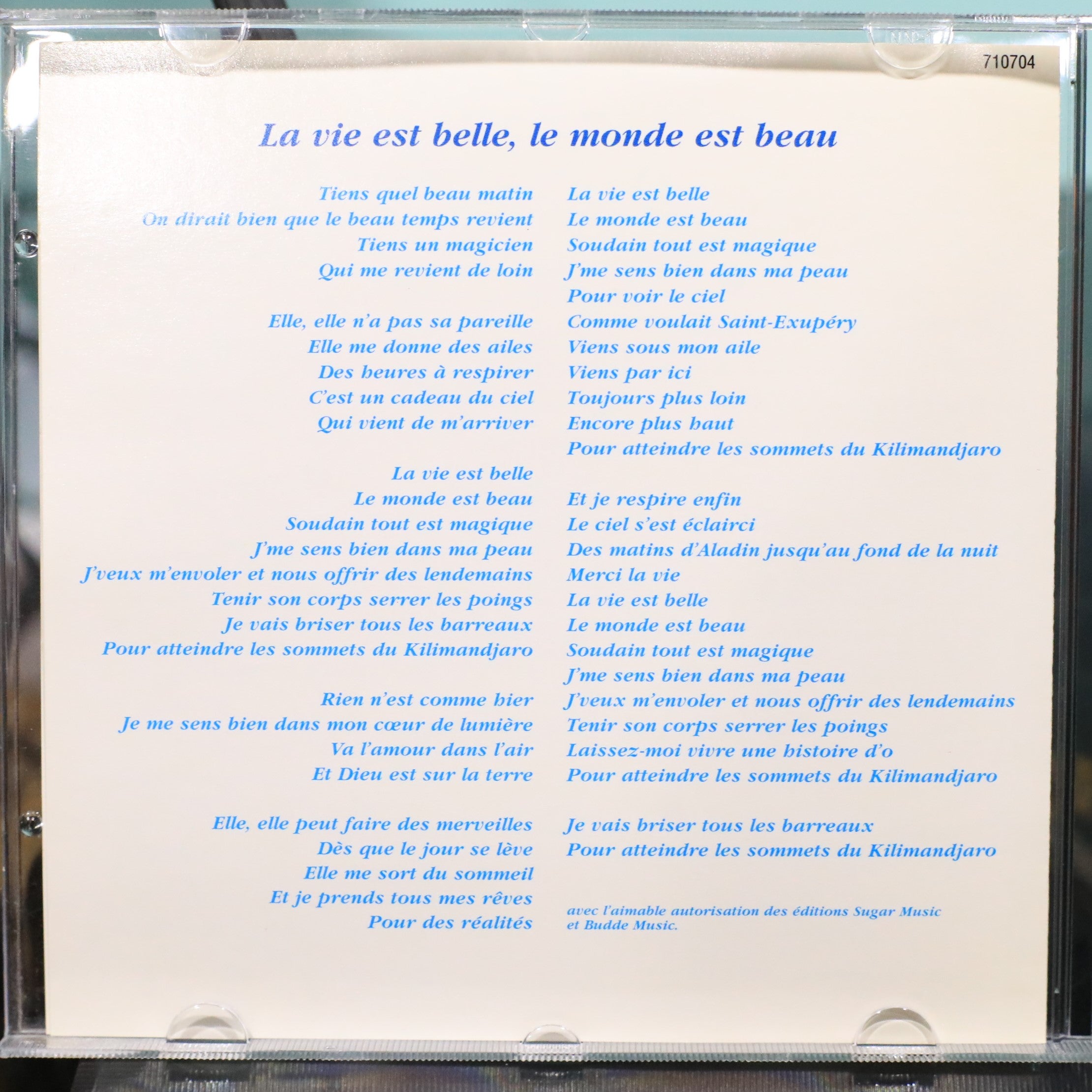 Hervé Vilard – La Vie Est Belle, Le Monde Est Beau