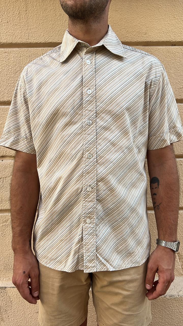 Vintage Diagonal Stripe Shirt