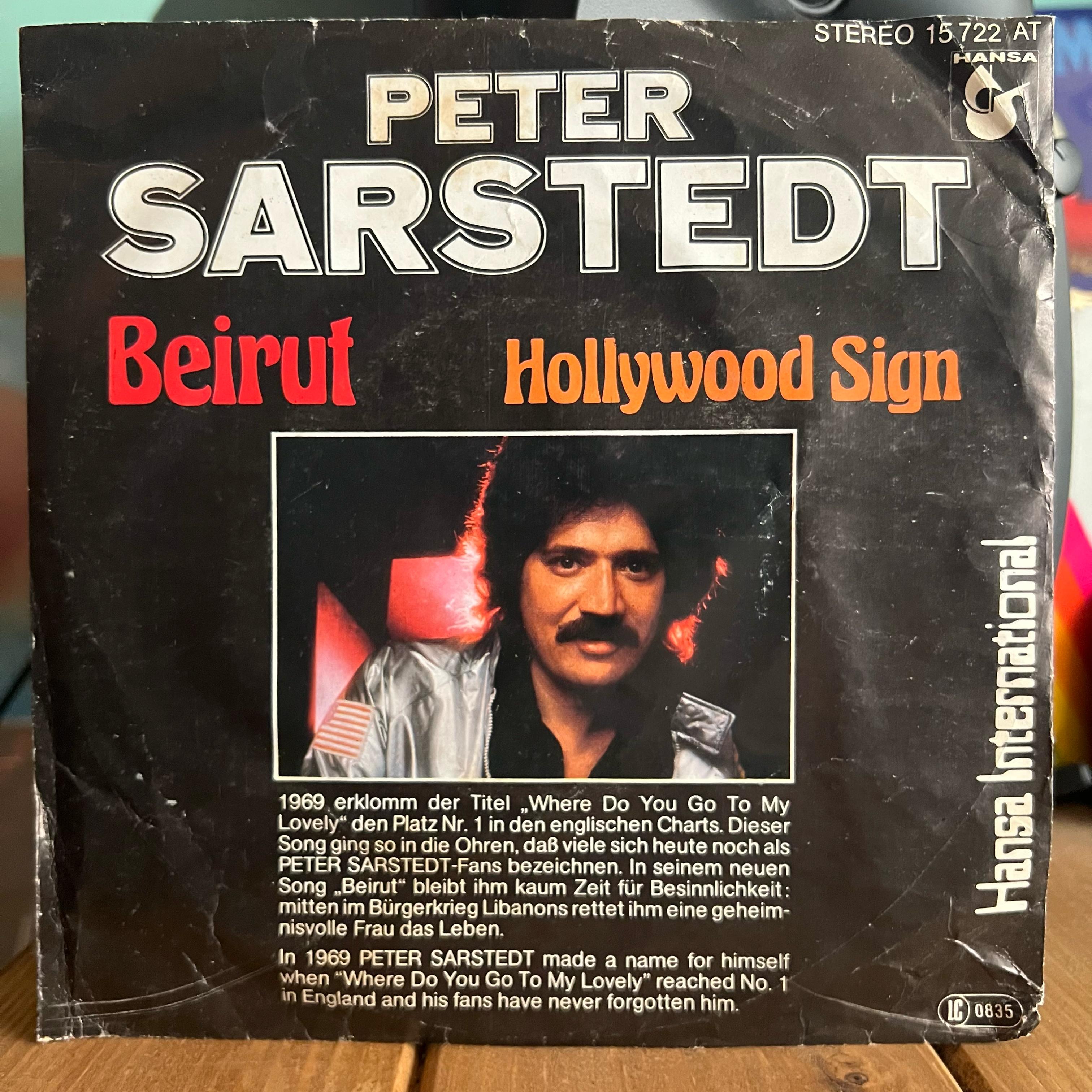 Peter Sarstedt - Beirut (7 inch Single)