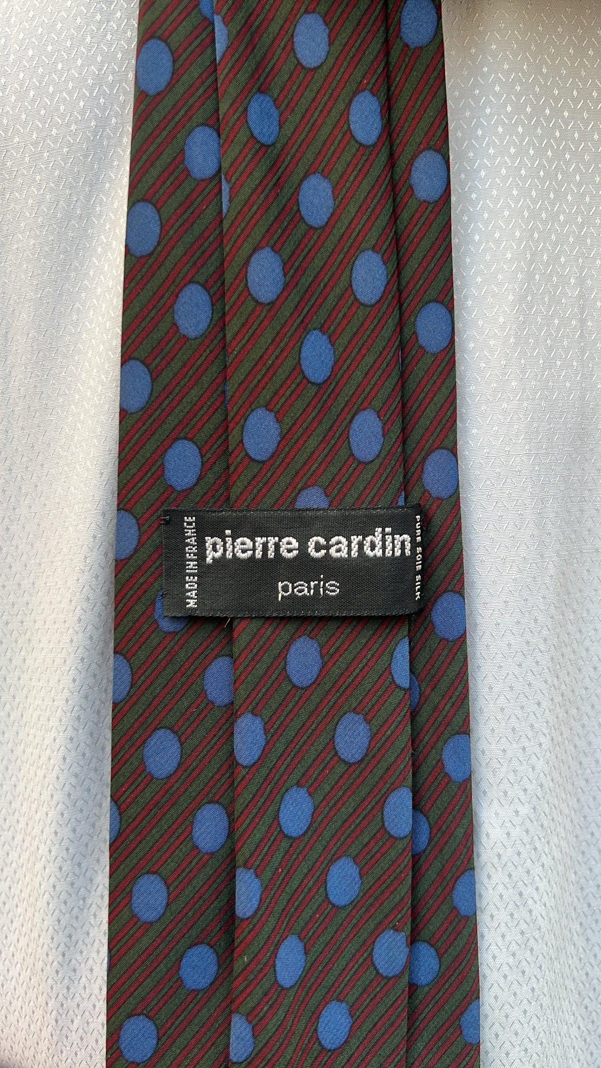 Striped Polka Dot Tie