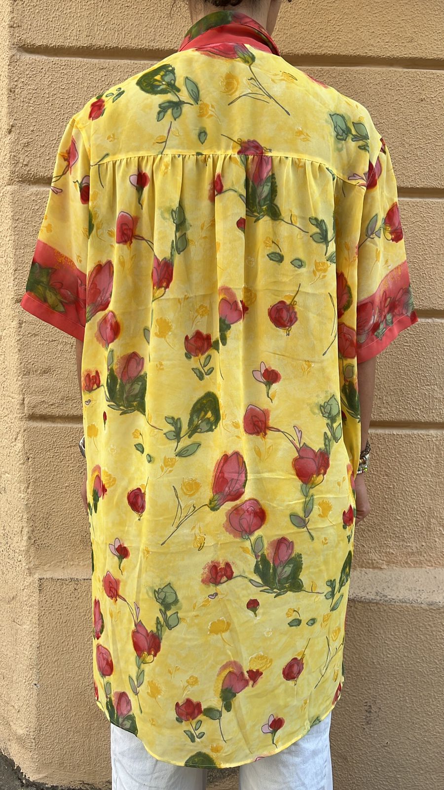 Longline Floral Shirt
