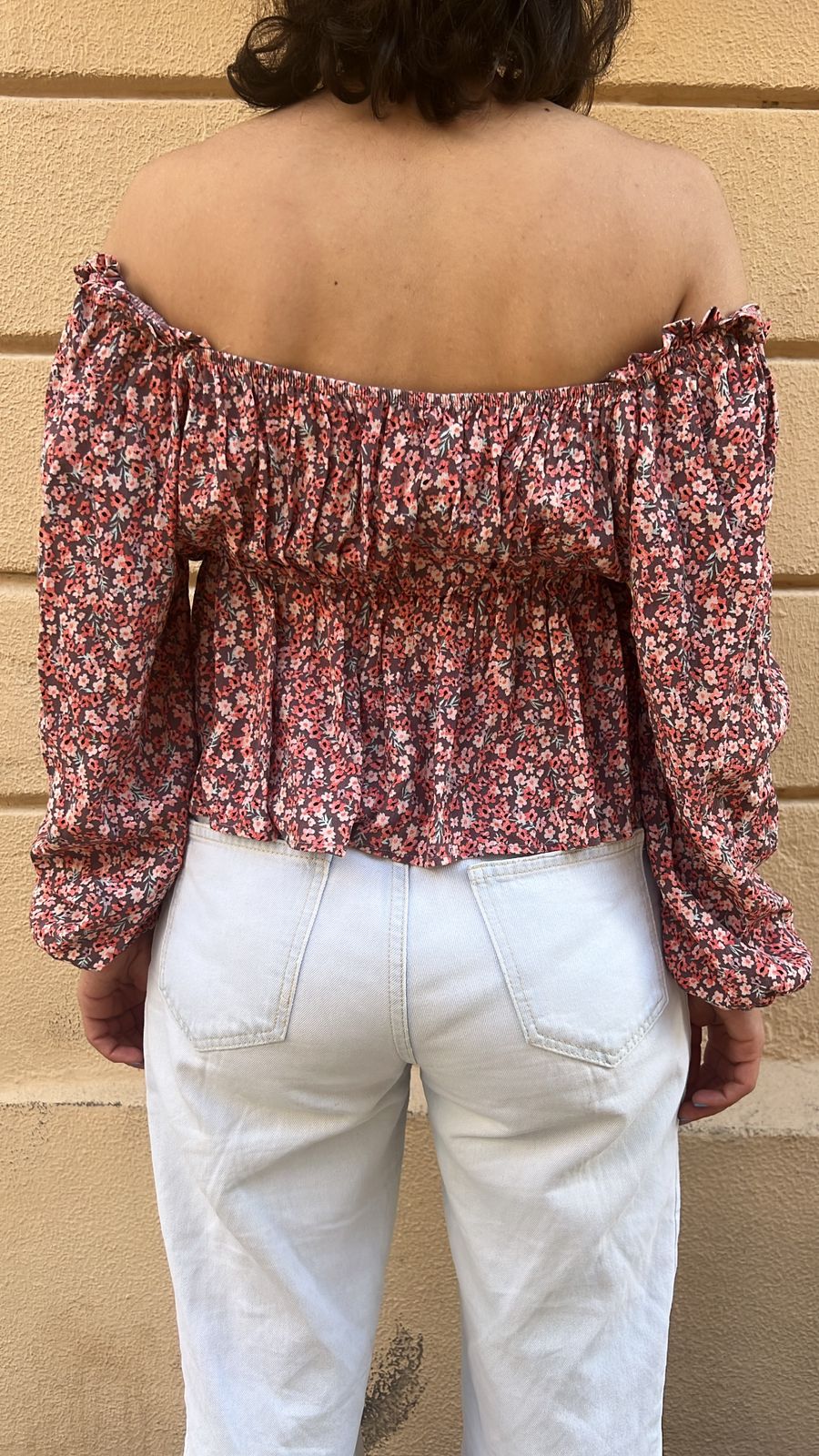 Floral Off-the-Shoulder Blouse