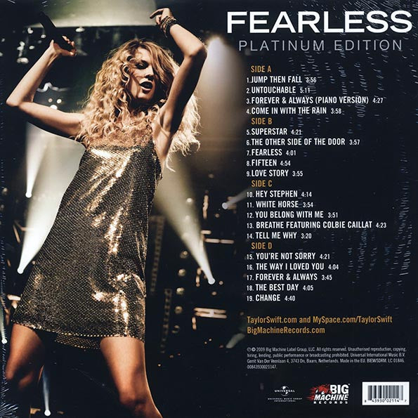 Taylor Swift - Fearless (Platinum Edition)