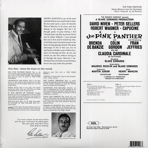 The Pink Panther: Music From The Film Score