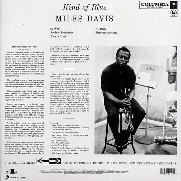 Miles Davis - Kind Of Blue