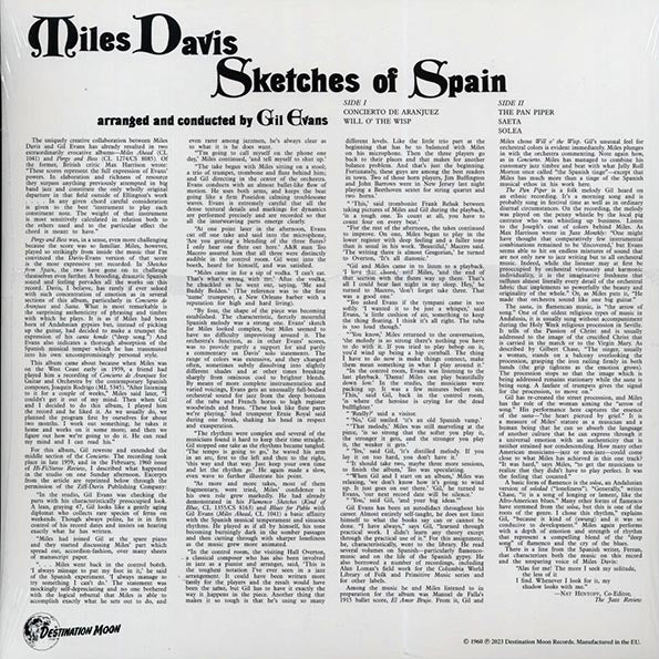 Miles Davis - Sketches of Spain (Limited Clear Vinyl)