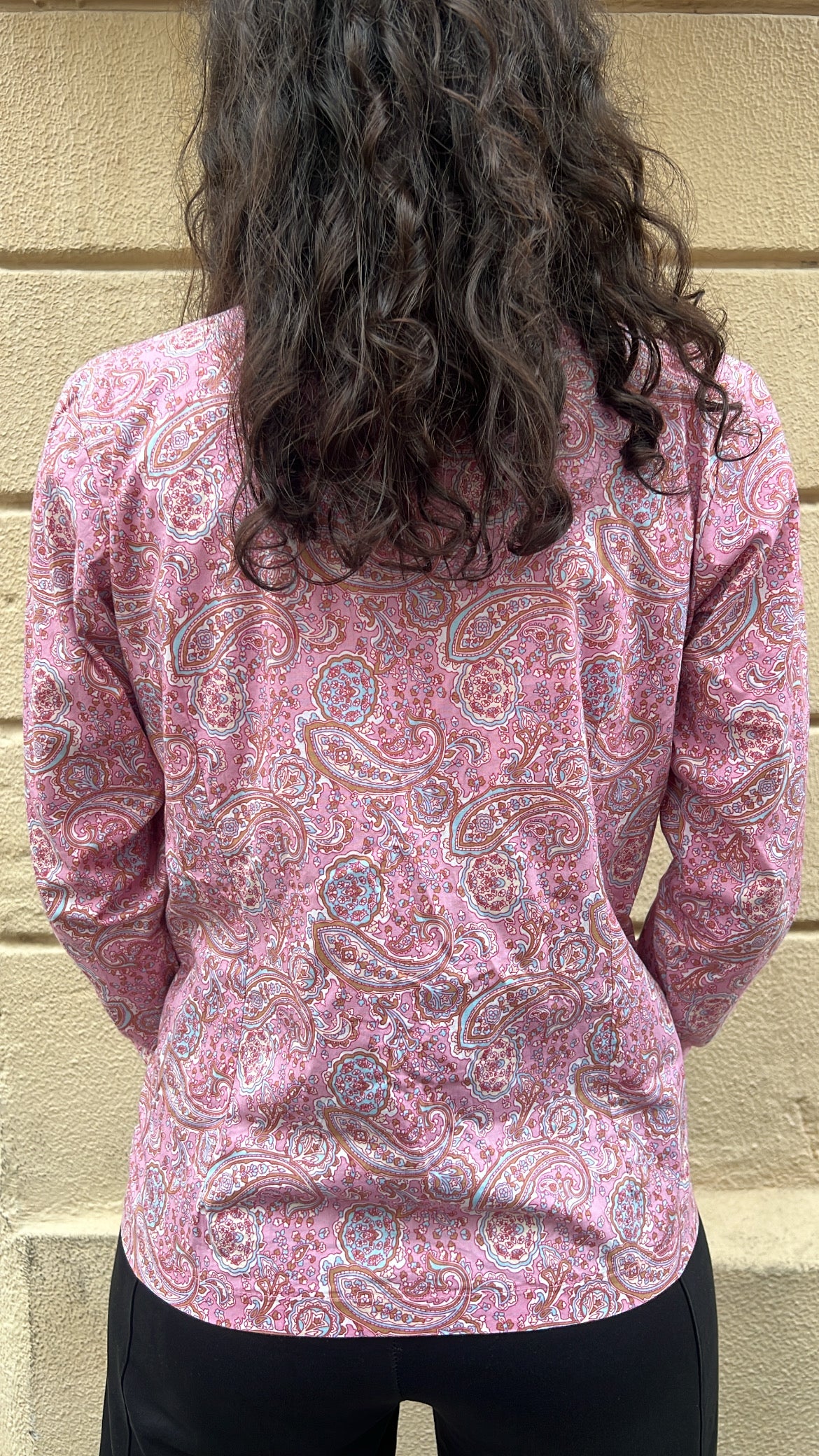 Pink Paisley Shirt