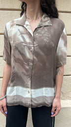 Brown Sheer Shirt