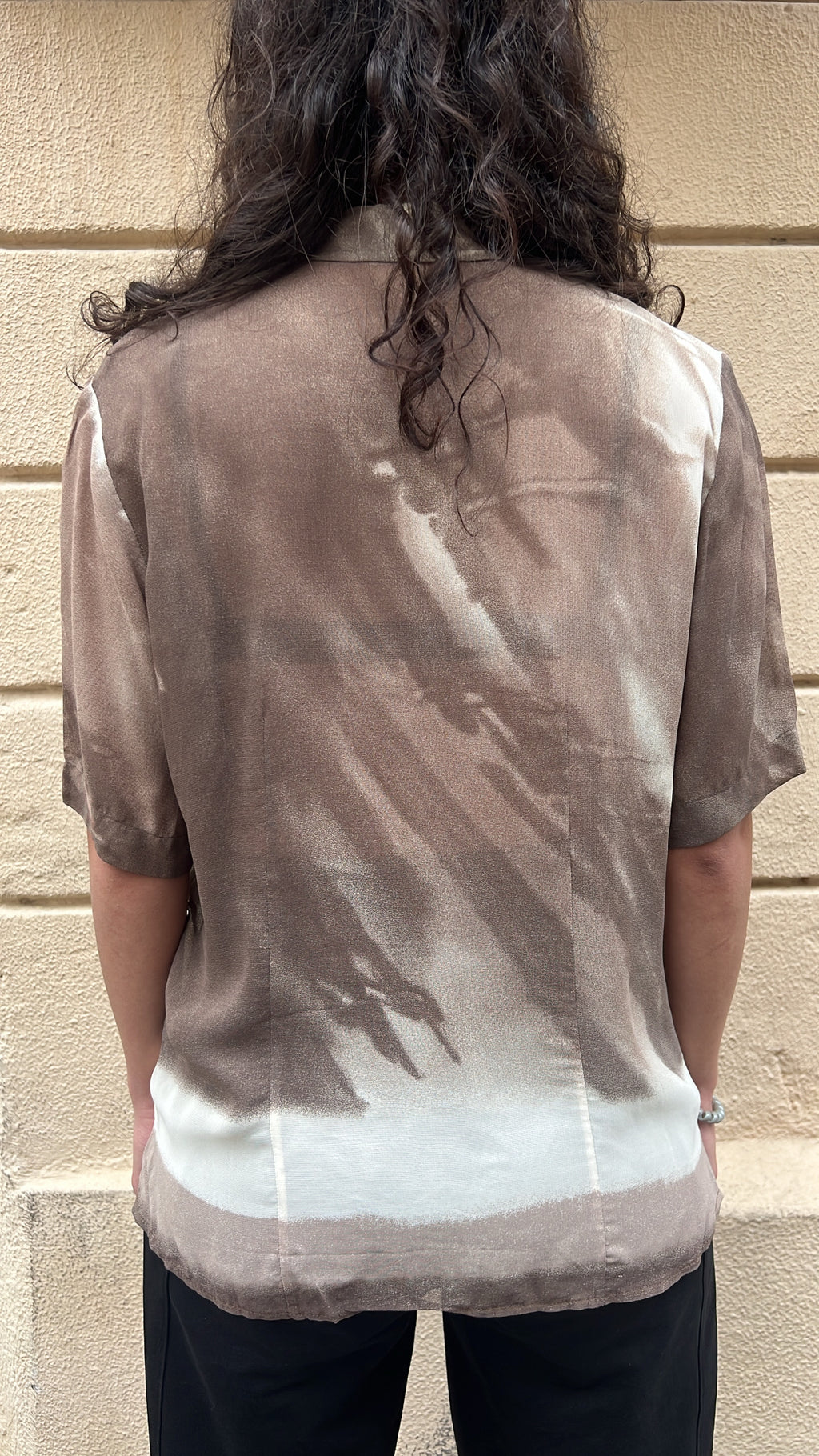 Brown Sheer Shirt