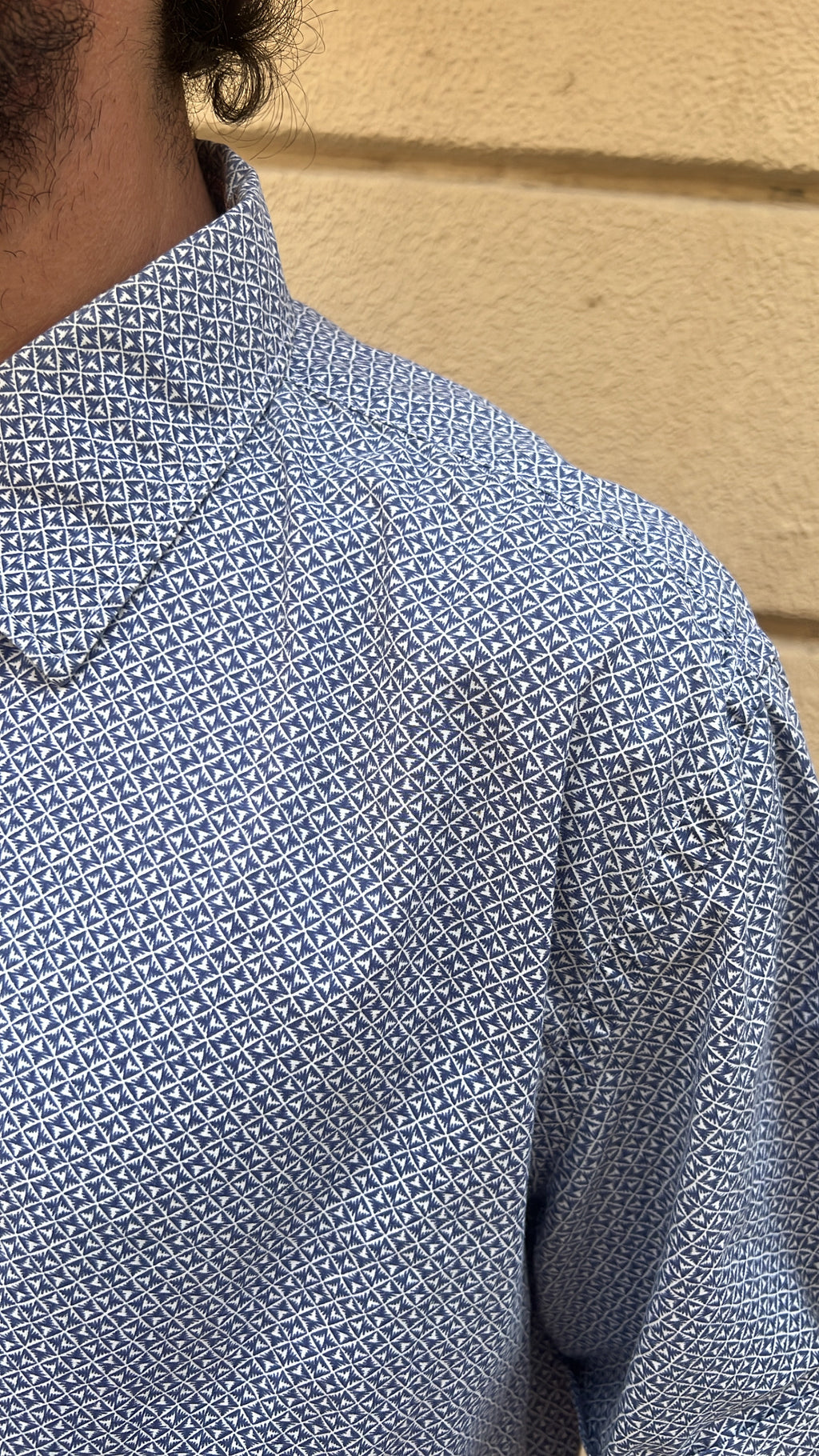 Vintage Micro Geometric Shirt