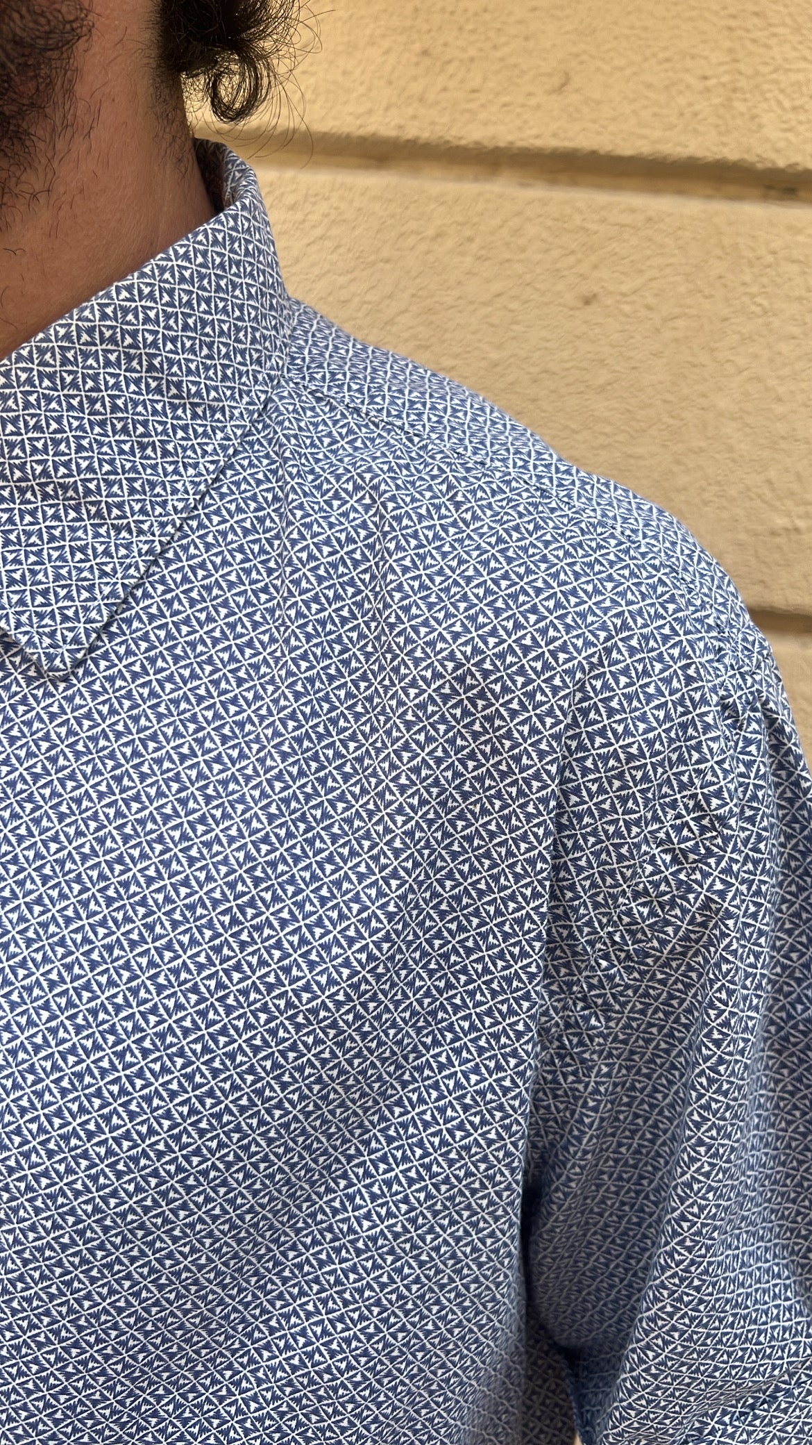 Vintage Micro Geometric Shirt