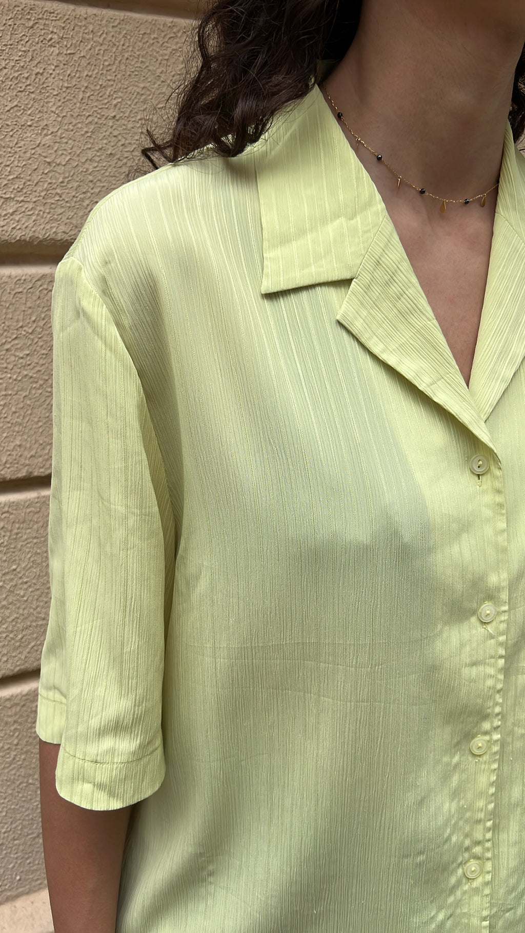Pastel Lime Blouse