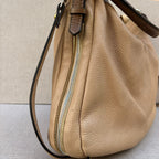 Tan Leather Shoulder Bag