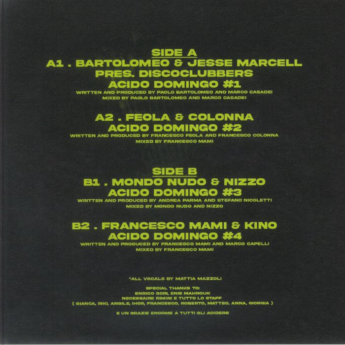 Various Artists - Acido Domingo 01