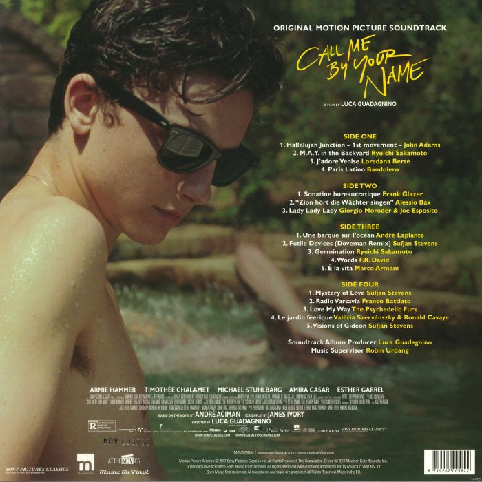 Call Me By Your Name - Original Motion Picture Soundtrack (Double Disc)