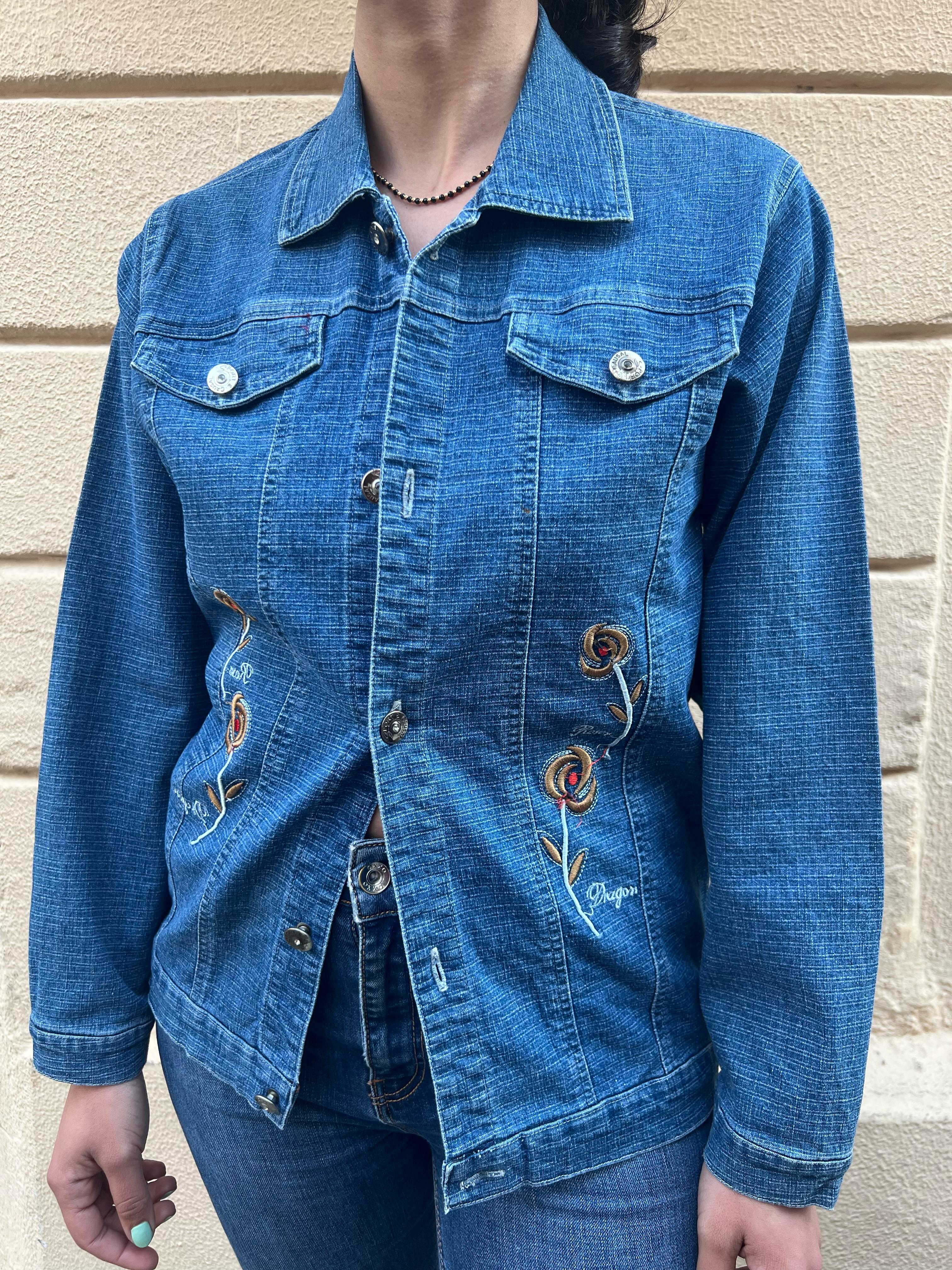 Embroidered Denim Jacket