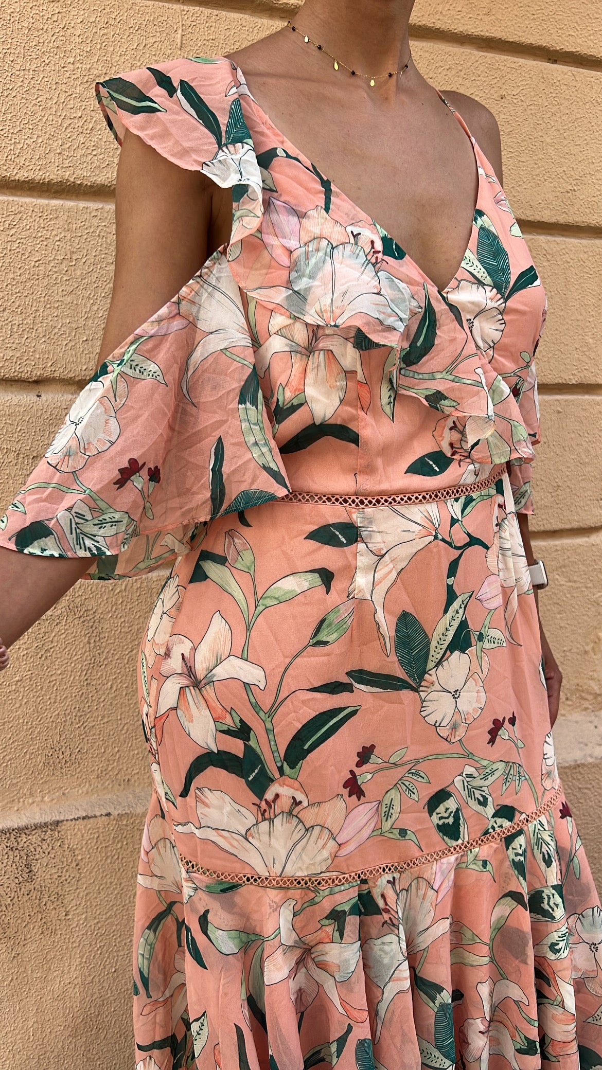 Floral Print Maxi Dress