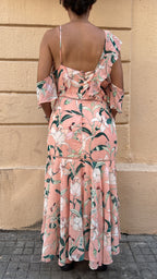 Floral Print Maxi Dress