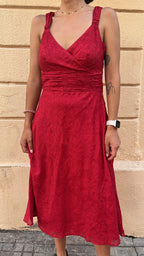 Ruched Waist Occasion Dress