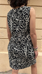 Scribble Print Dress