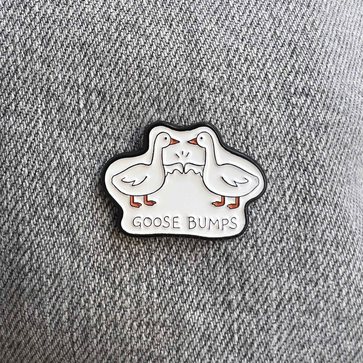 Goosebumps Enamel Pin
