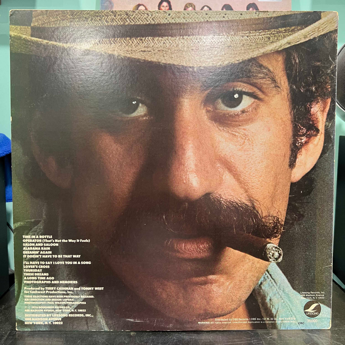 Jim Croce - Jim Croce's Greatest Love Songs : Time In A Bottle