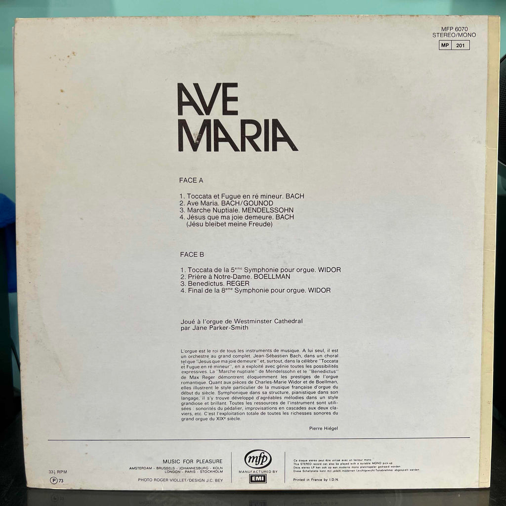 Ave Maria - Jane Parker Smith