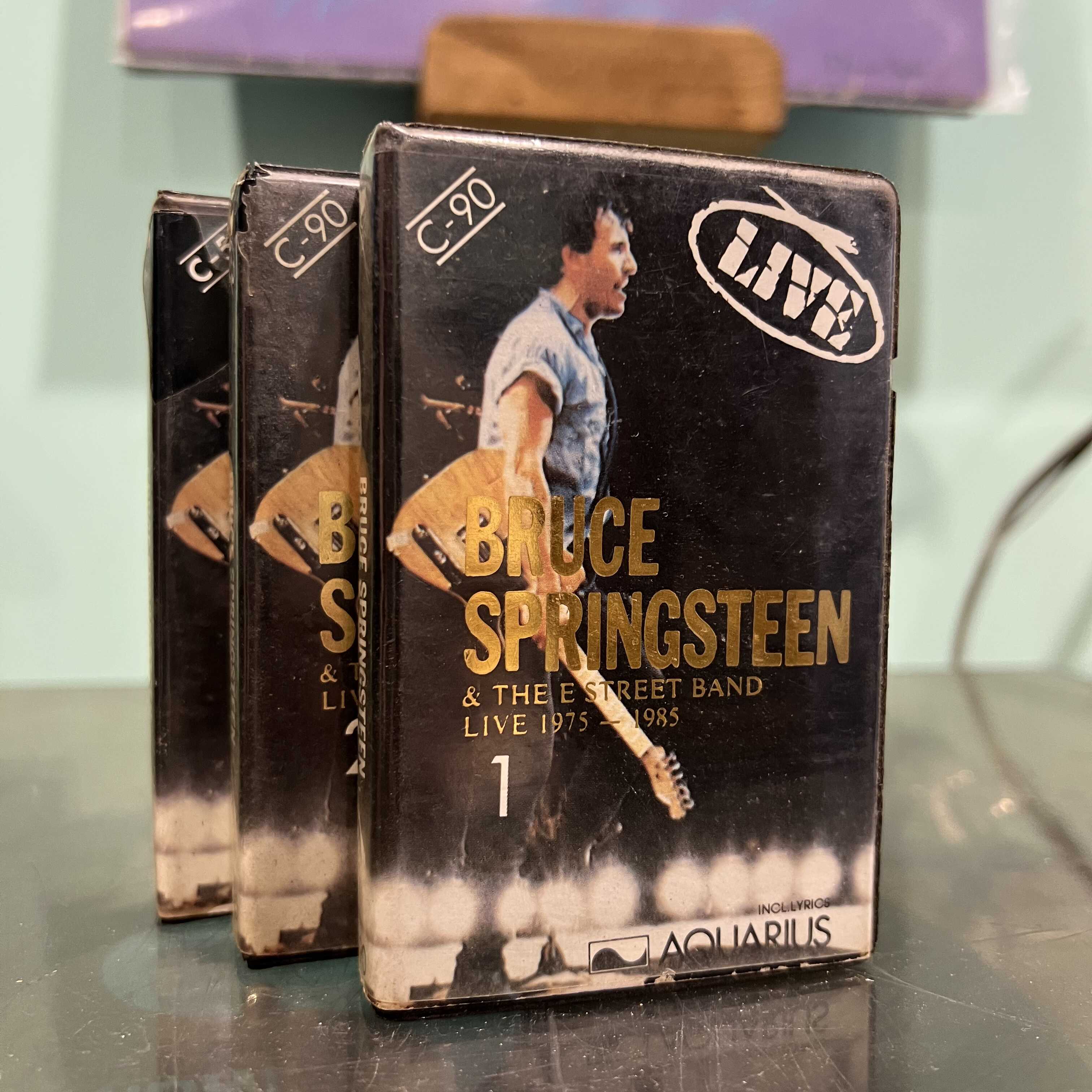Bruce Springsteen - Live 1975/1985 (Triple Audio K7)