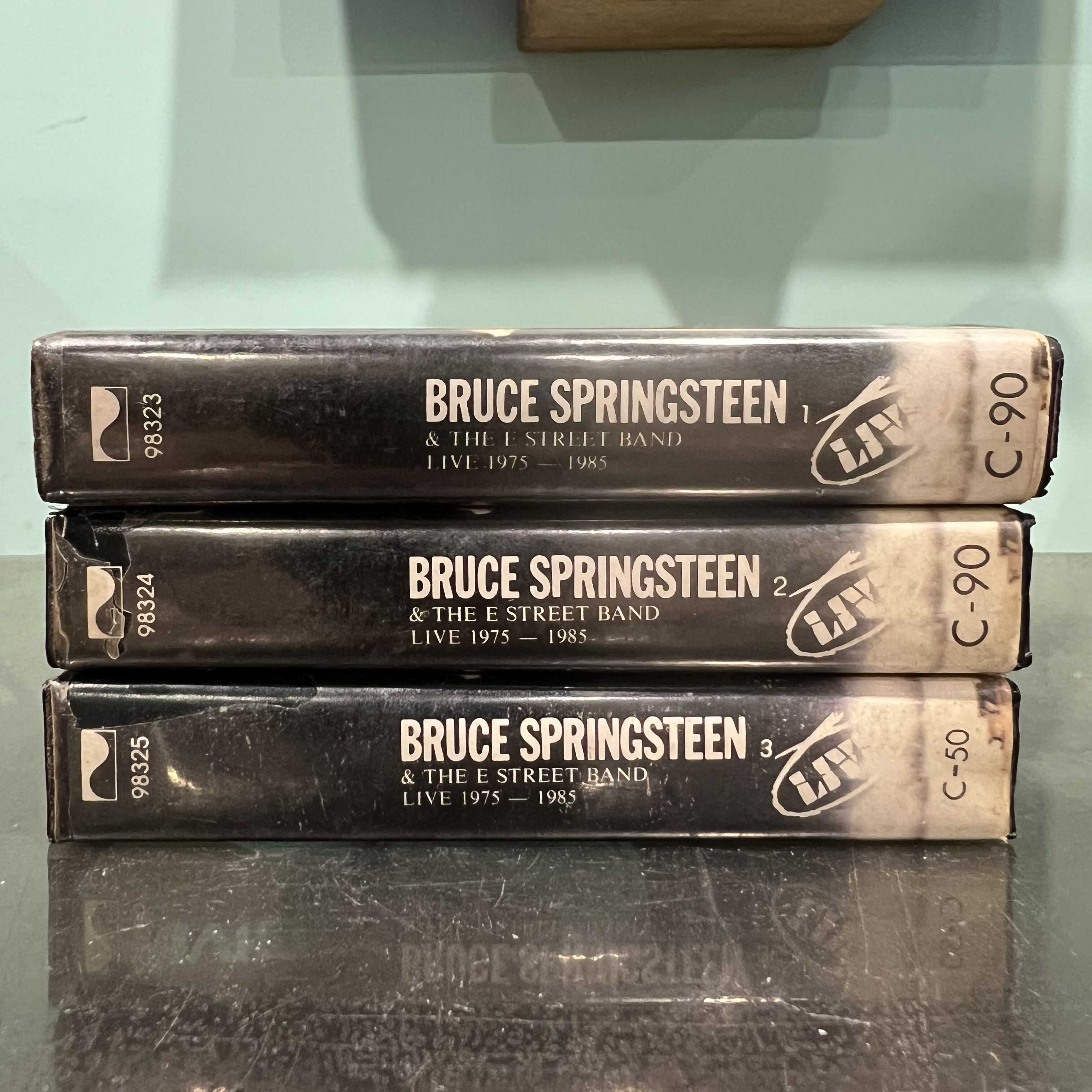 Bruce Springsteen - Live 1975/1985 (Triple Audio K7)