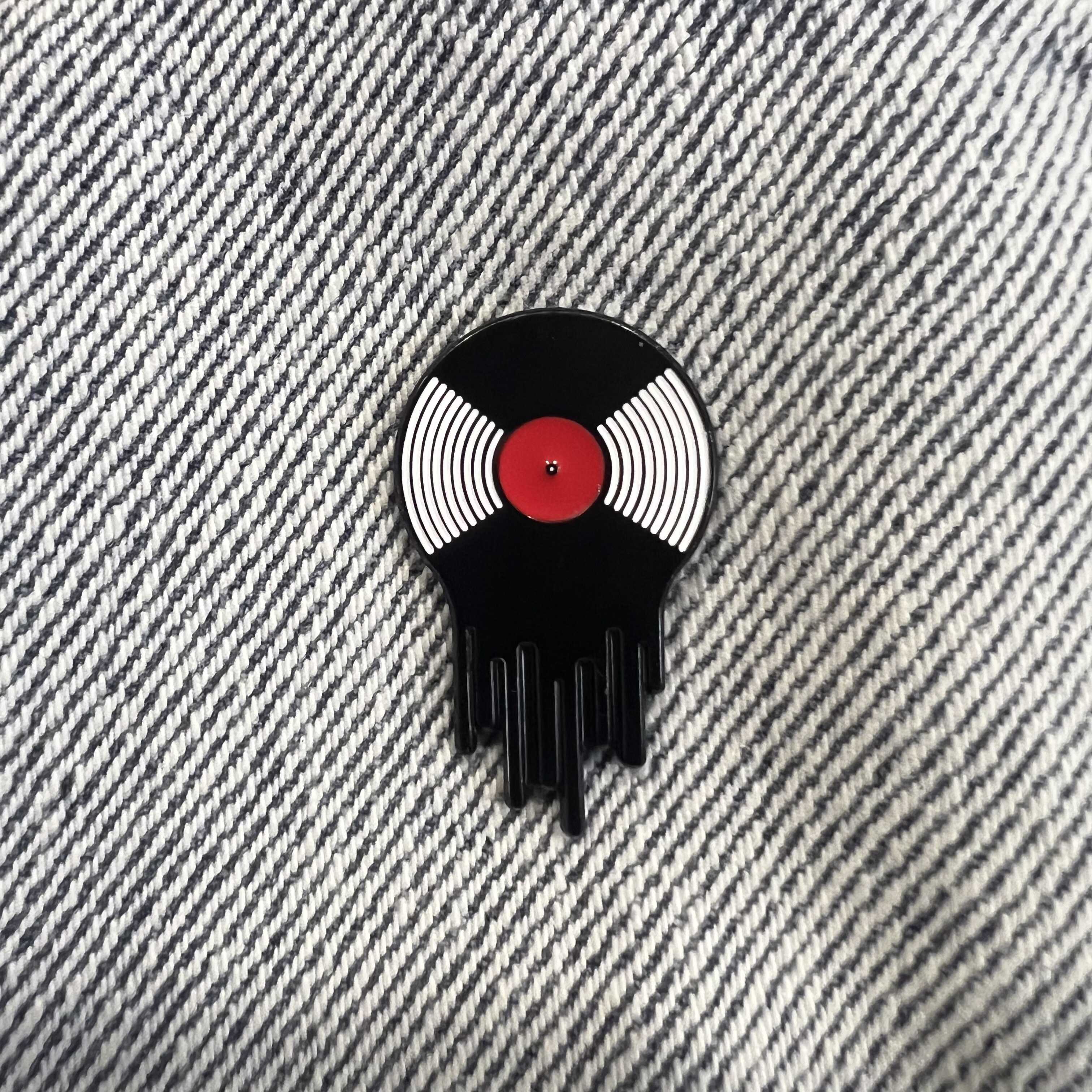 Melting Vinyl Pin