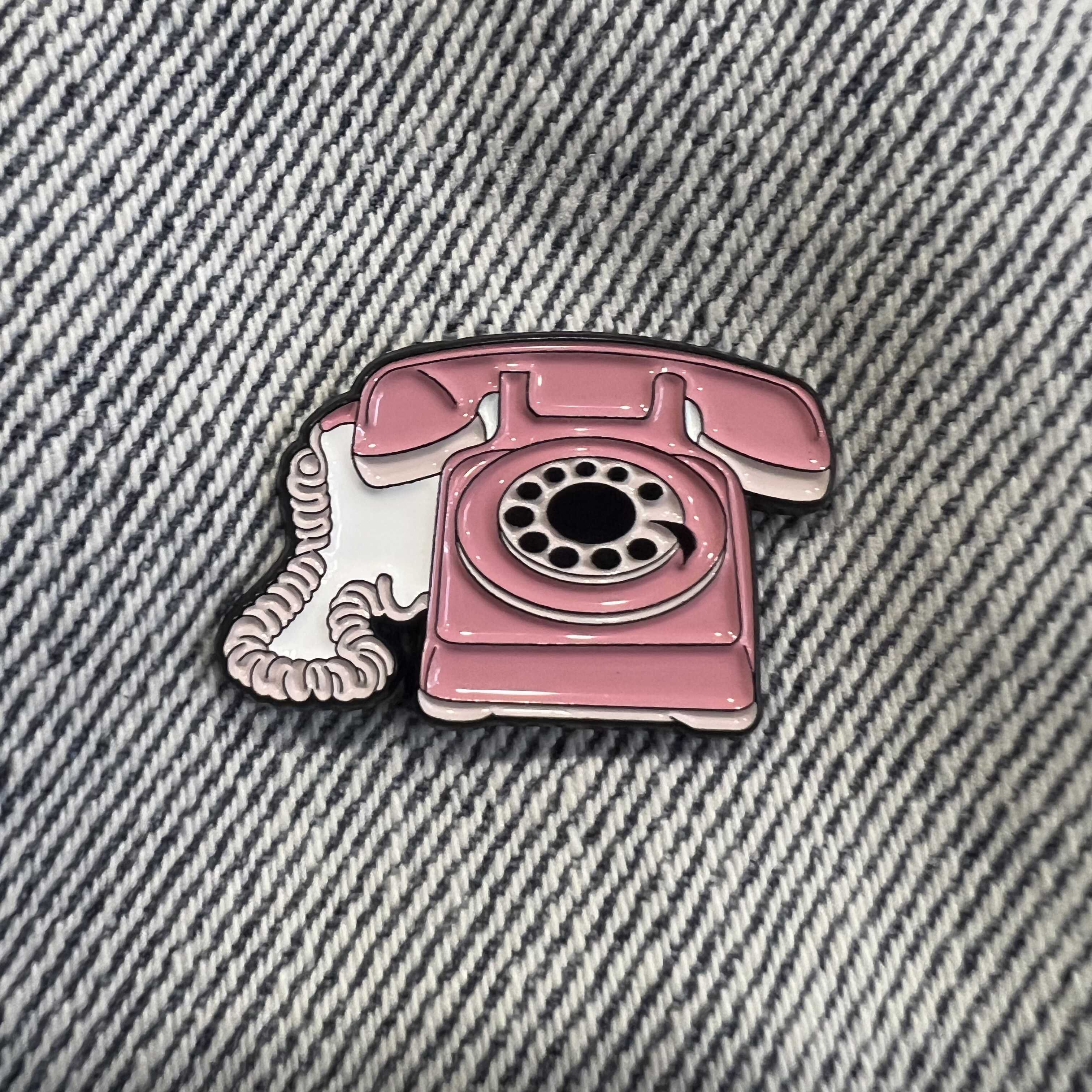 Vintage Telephone Pin