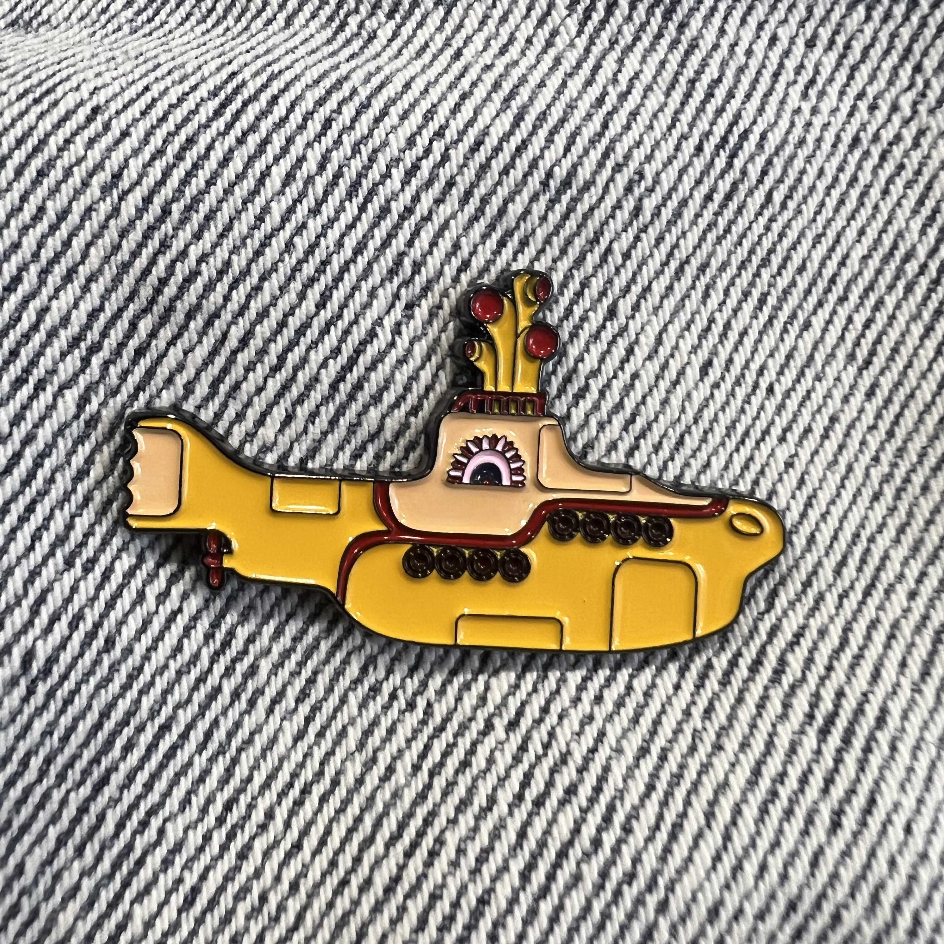 Beatles Yellow Submarine Pin