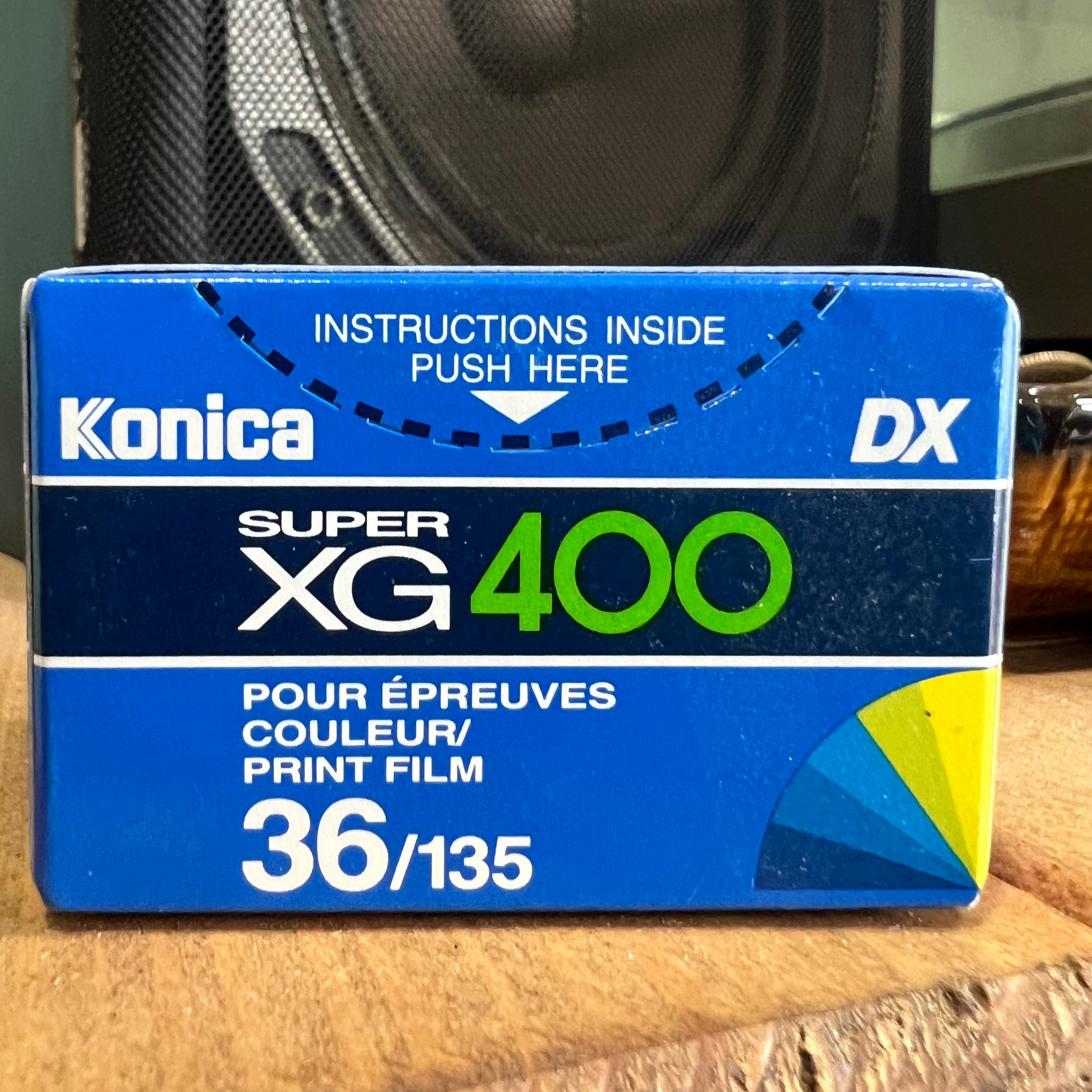 Konica Super XG 400  - Expired Colored Film