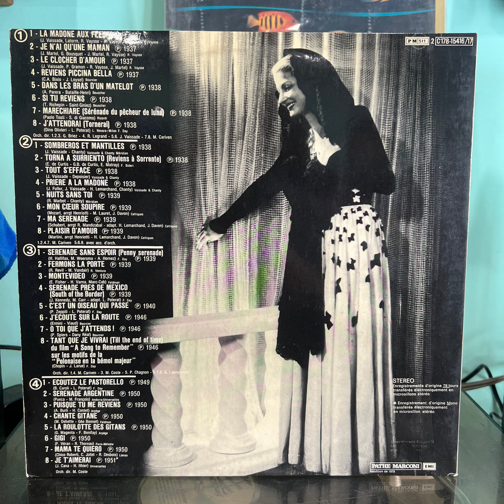 Rina Ketty - J'attendrai - Sombreros Et Mantilles (SIGNED)