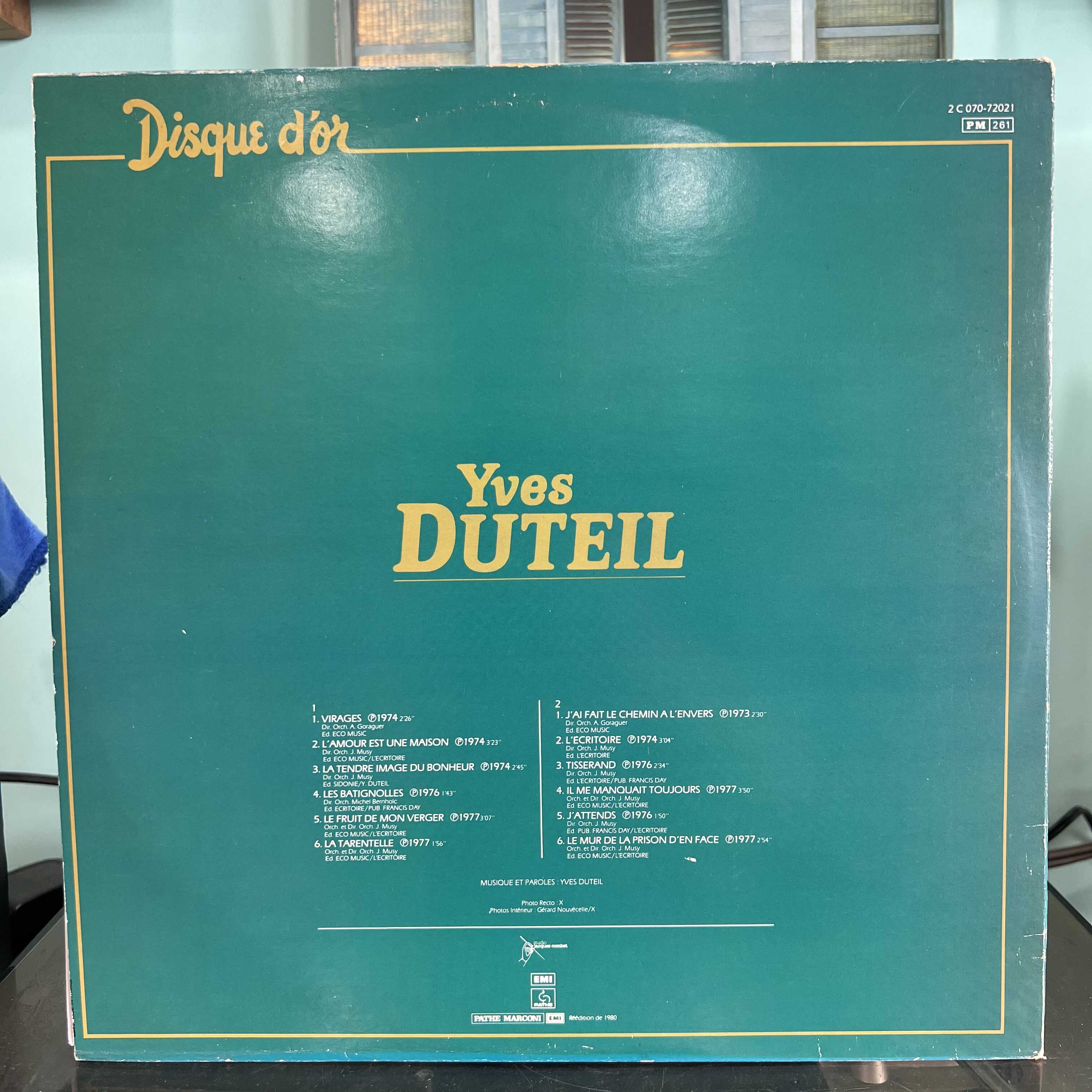 Yves Dutell - Disque D'or