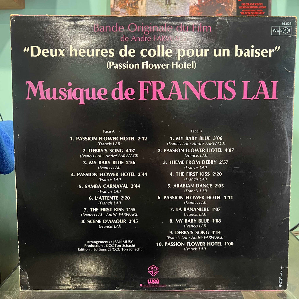 Francis Lai - Deux Heures De Colle Pour Un Baiser (Bande Originale Du Film)
