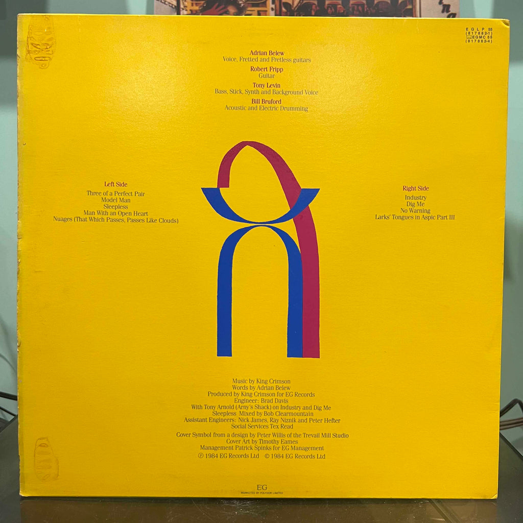 King Crimson - Three Of A Perfect Pair