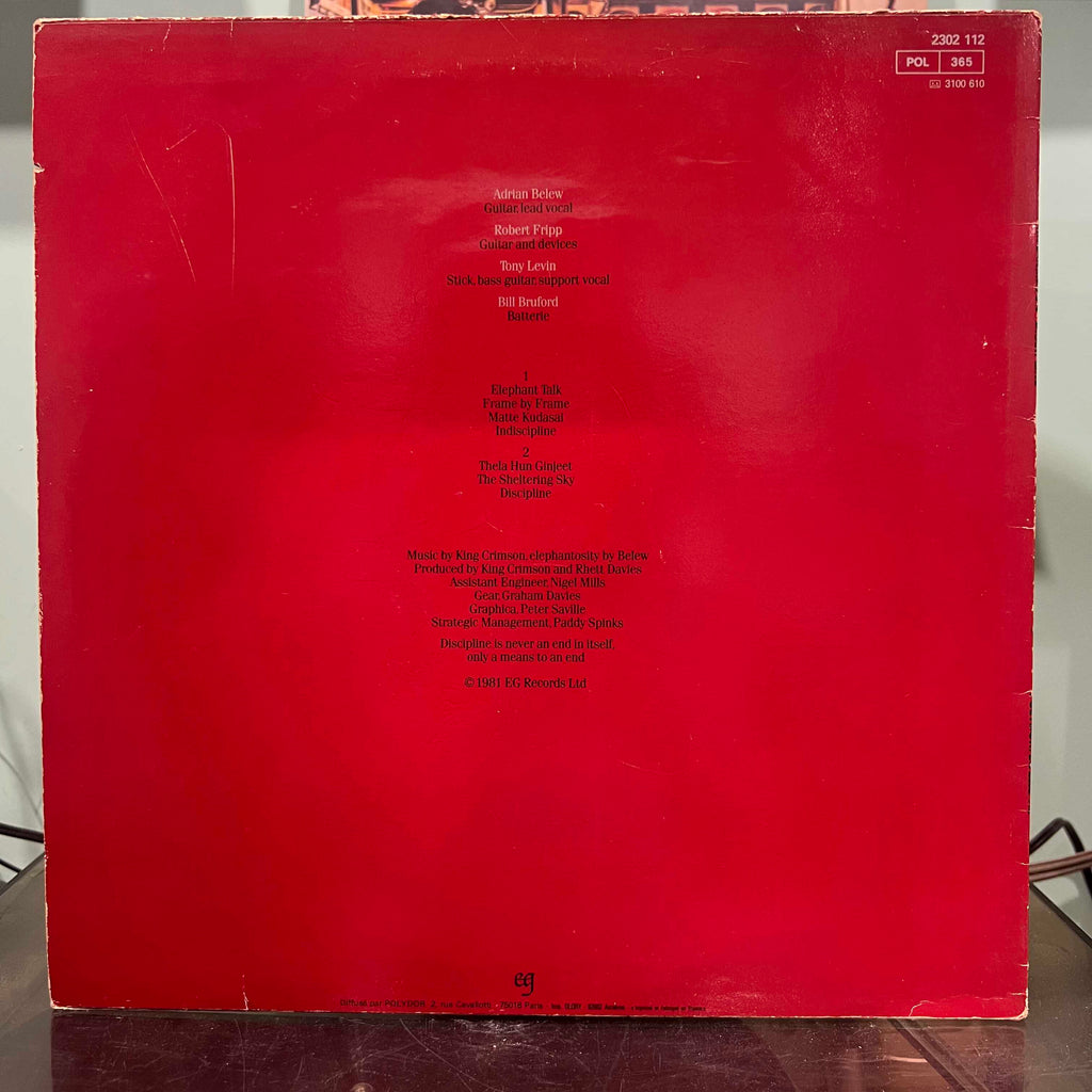 King Crimson - Discipline